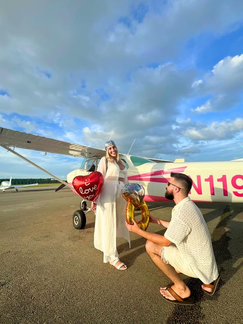 Miami Downtown Private Airplane Tour with Soft Drinks