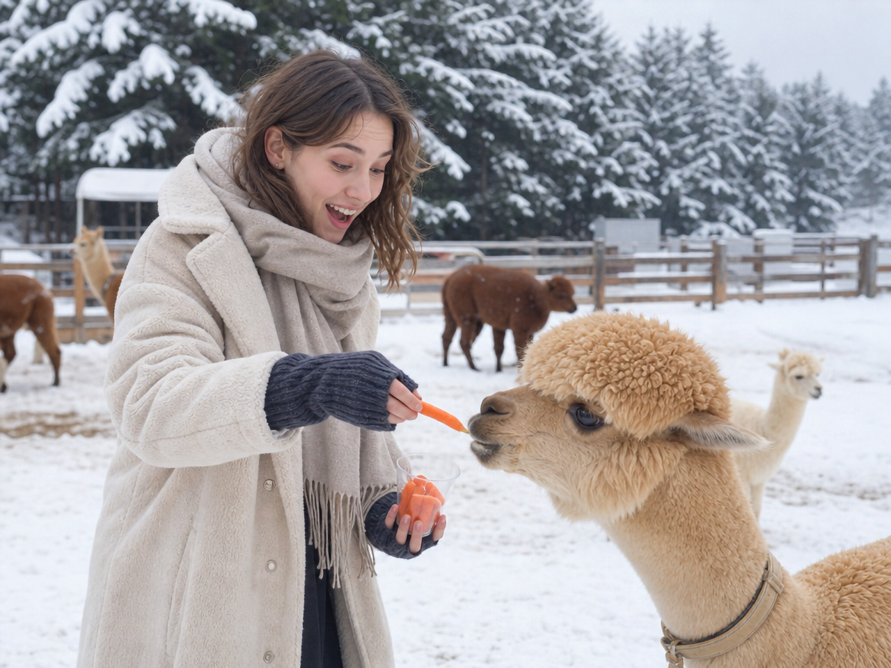 Winter at Alpaca World❄