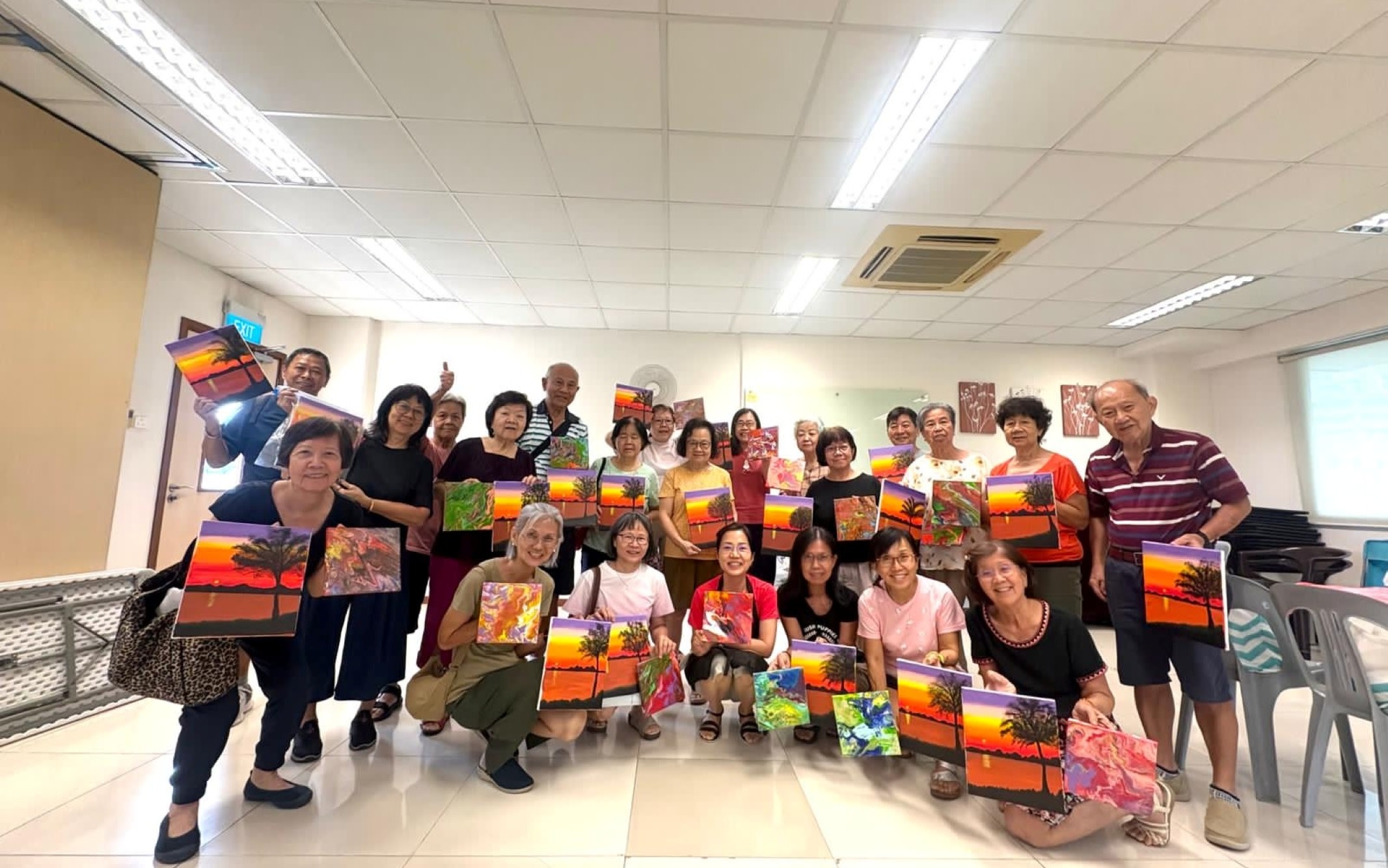 Acrylic Painting Workshop for Seniors