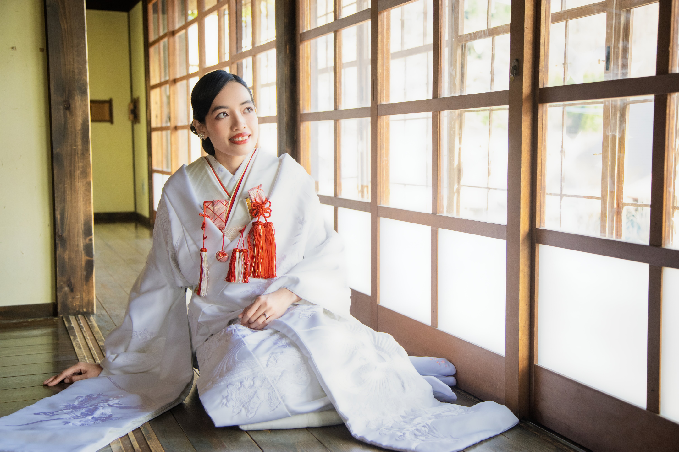 西湖療愈之鄉根場（推薦穿和服） - 保存完好的茅草屋頂村莊，擁有傳統房屋，可直接欣賞富士背景，最適合和服攝影