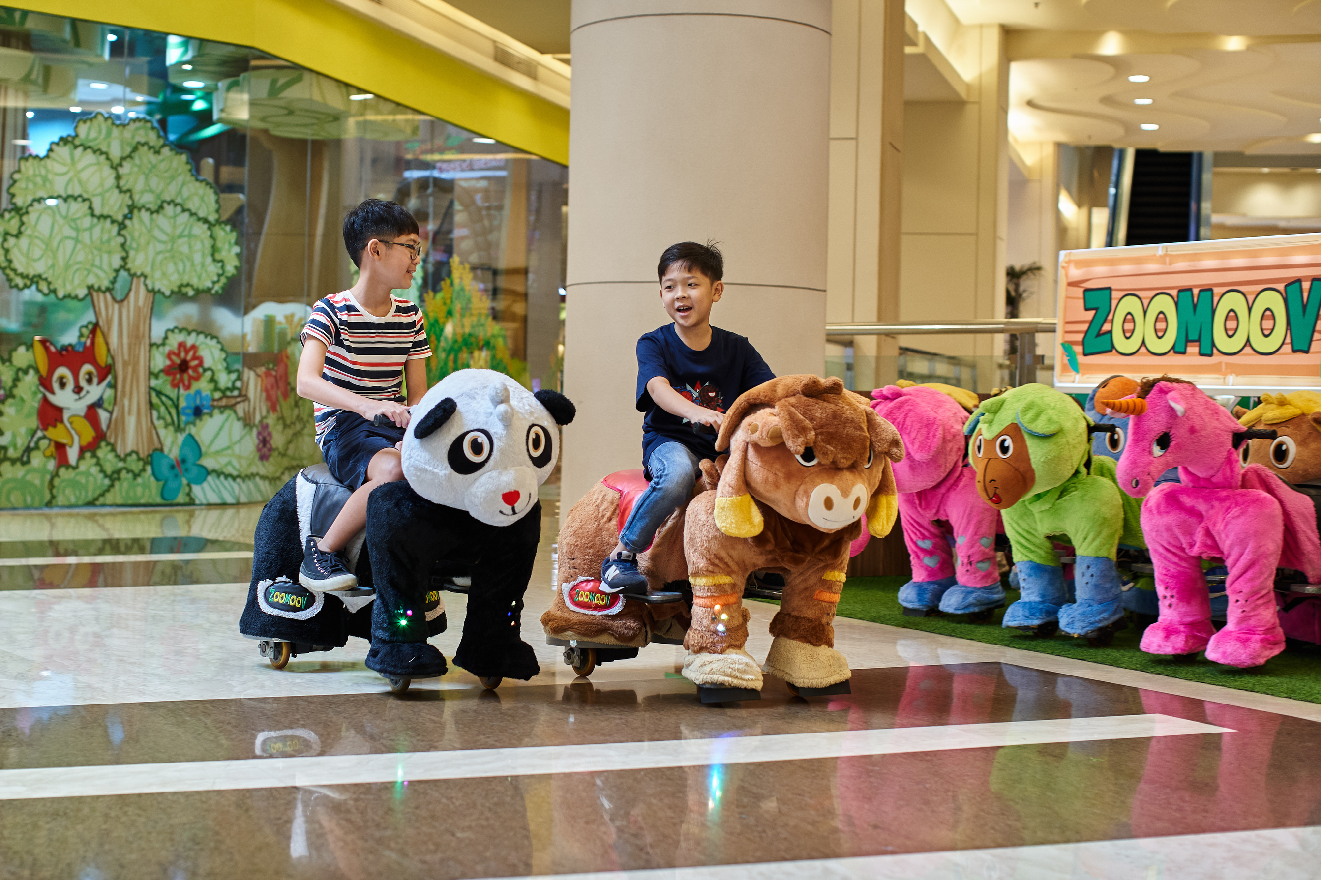 ZOOMOOV Rides & Jolly Fields in Singapore