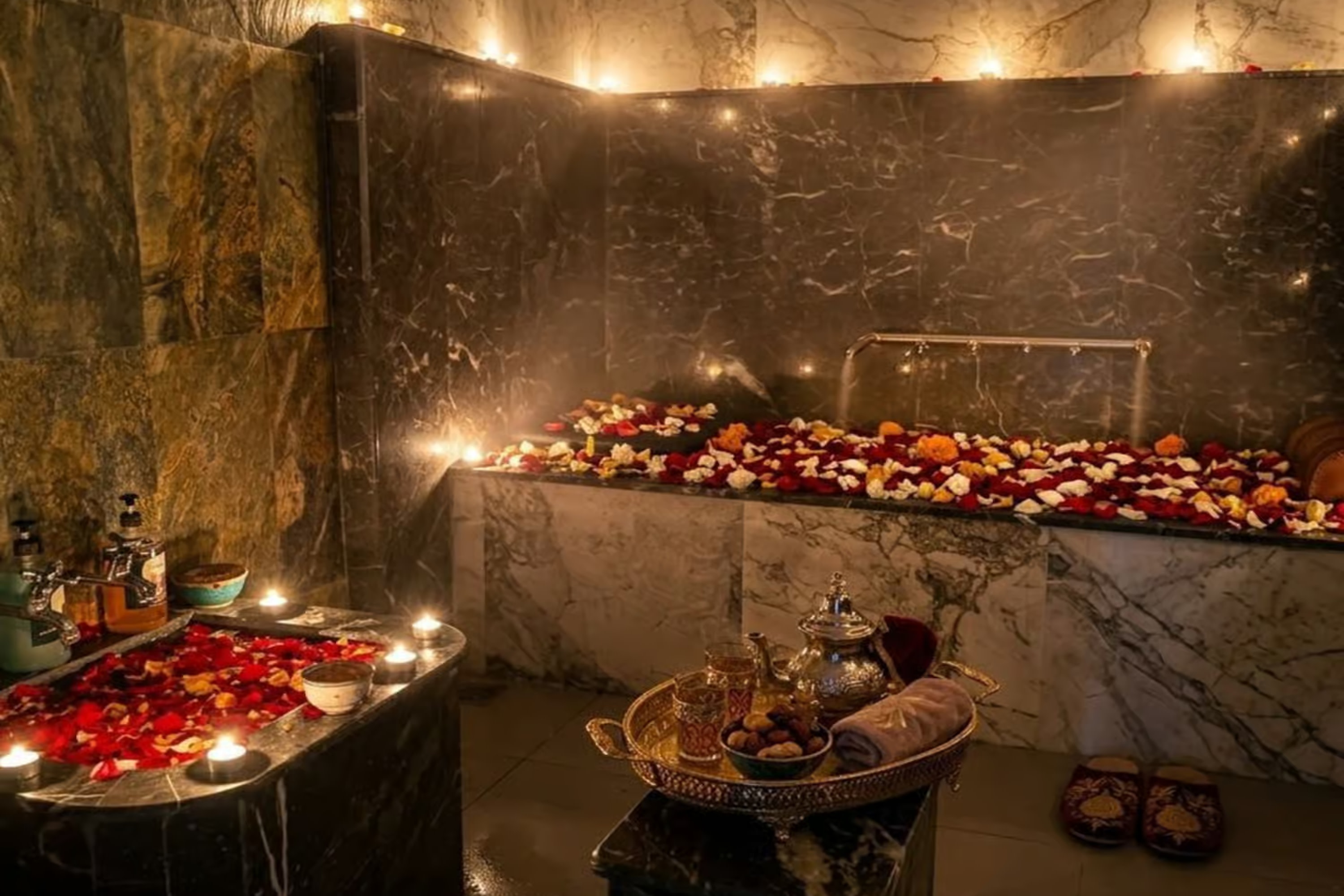 Spa Massage and Steam Hammam with Pick-up in Marrakech