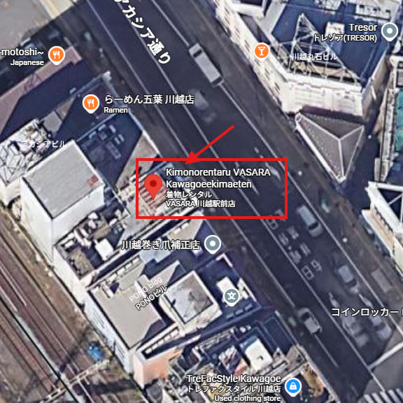 Kawagoe Station Store