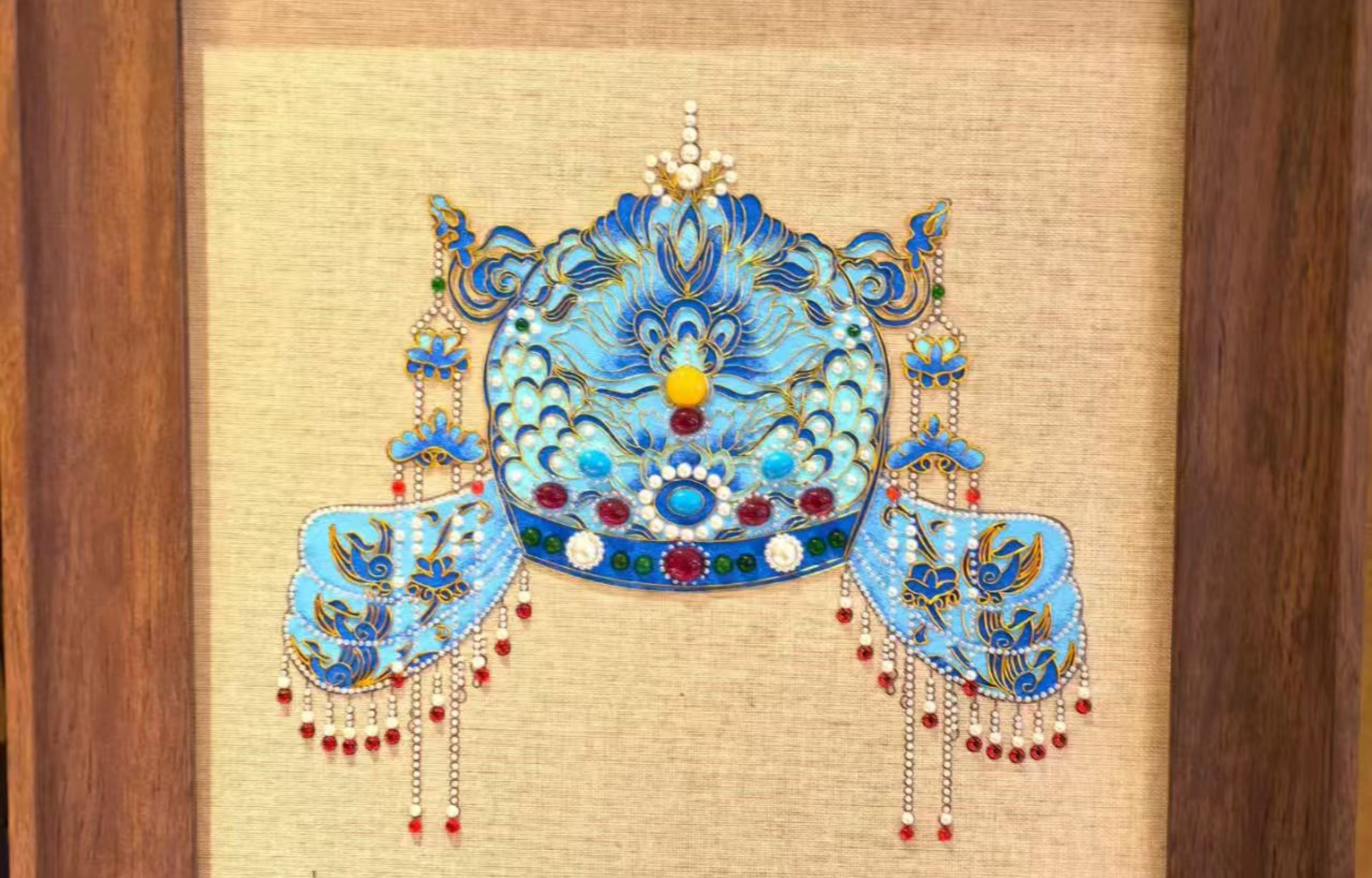 Beijing Intangible Cultural Heritage Experience: Make Cloisonné Enamel Artwork with Your Own Hands