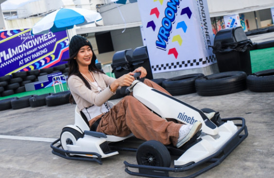 Central Foresta Phuket 購物中心電動卡丁車體驗（MONOWHEEL 提供）