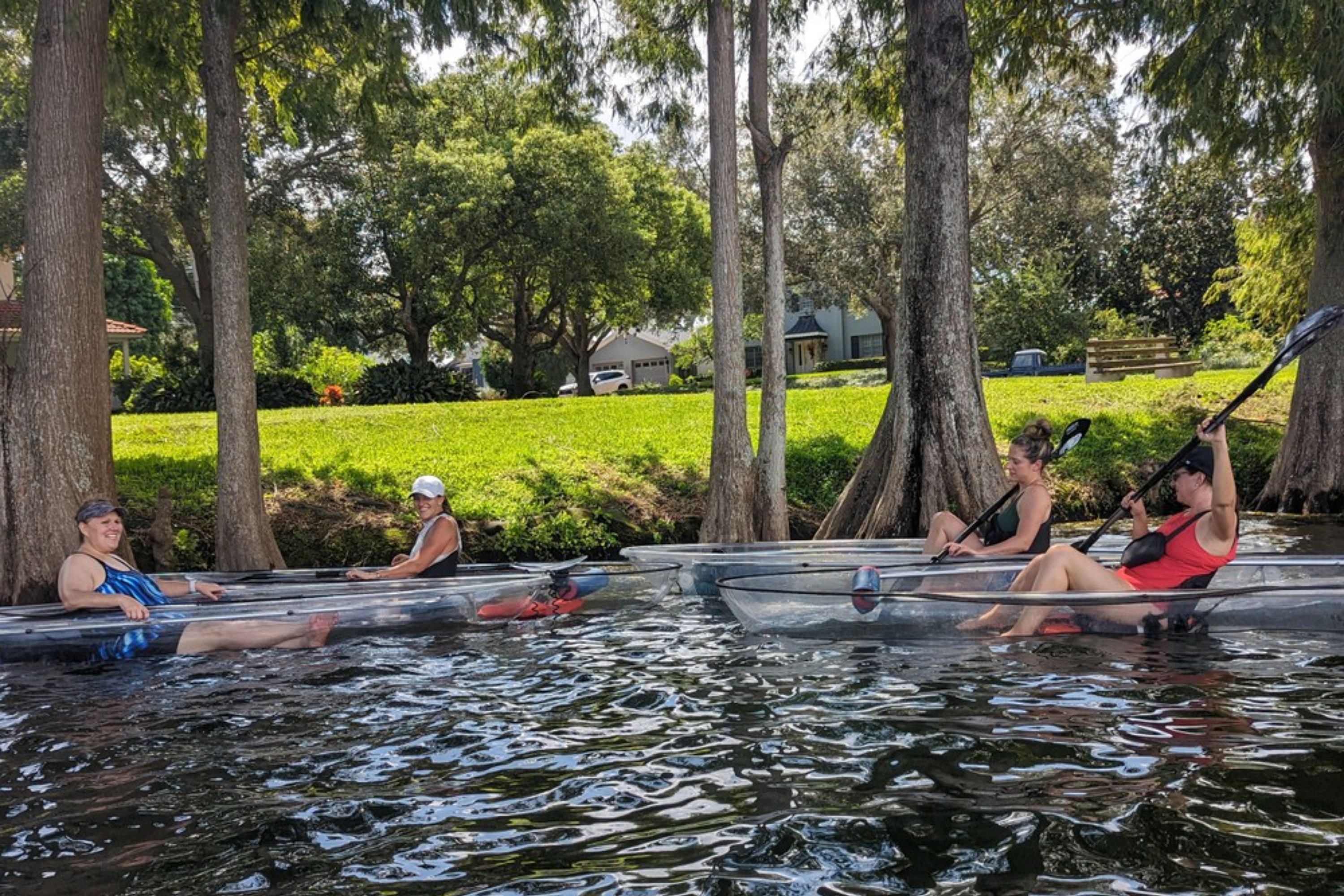 Glide through crystal-clear waters and discover Orlando from a new perspective