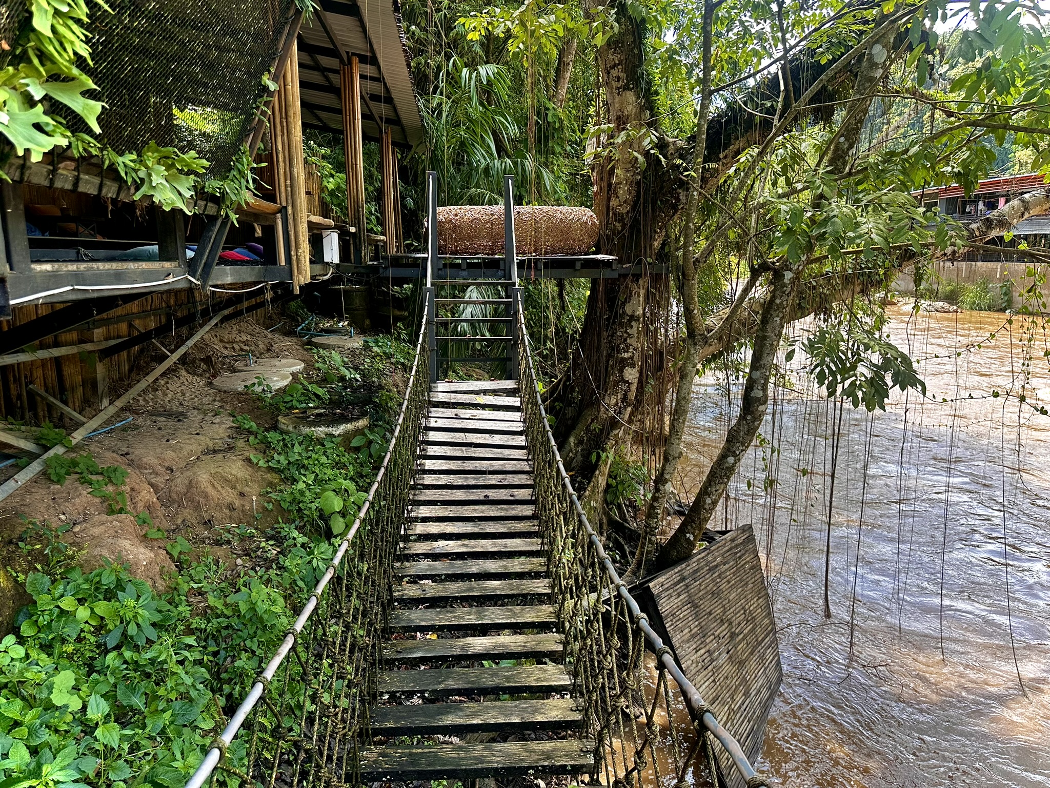 在隱秘的風景河畔咖啡館放慢腳步。享用免費飲品/蛋糕，欣賞湄登河（Mae Taeng River）的全景——這是放鬆身心和拍照留念的完美時刻。