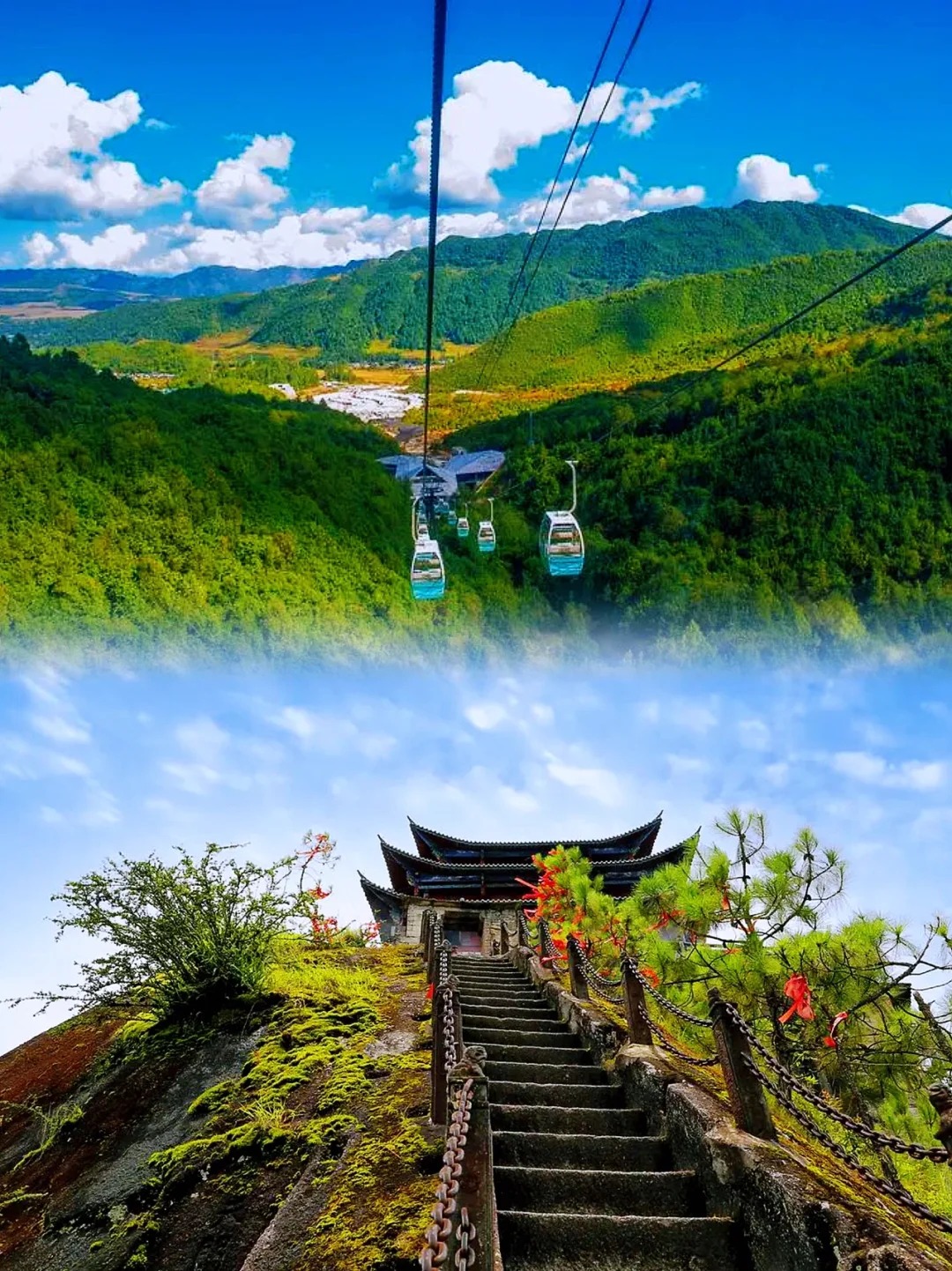 雲南高奢騰衝芒市5日（146平私湯溫泉別墅·石頭紀+無邊泳池·月泊半山/泊度+和順古鎮+熱海景區+北海溼地+金塔、珍奇園）