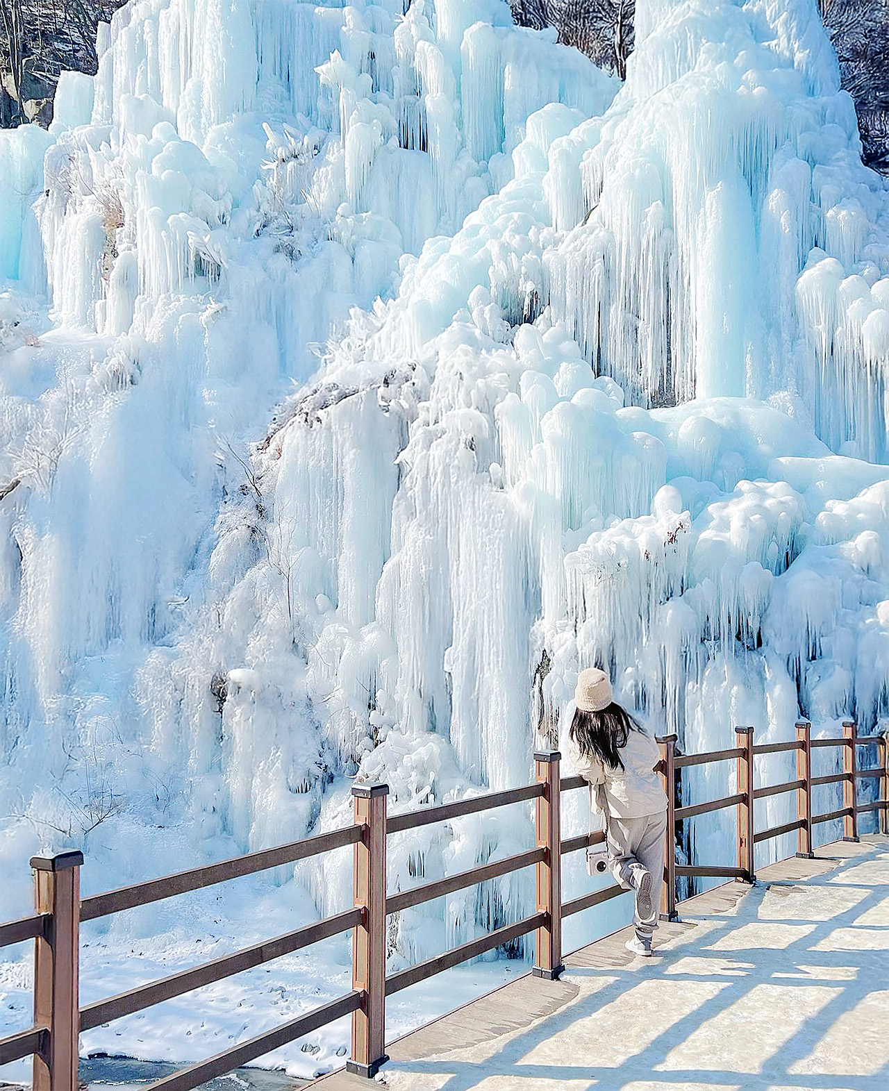 ❄️在Eobi冰谷探索壯觀的冰層和韓國標誌性的冬季景觀。