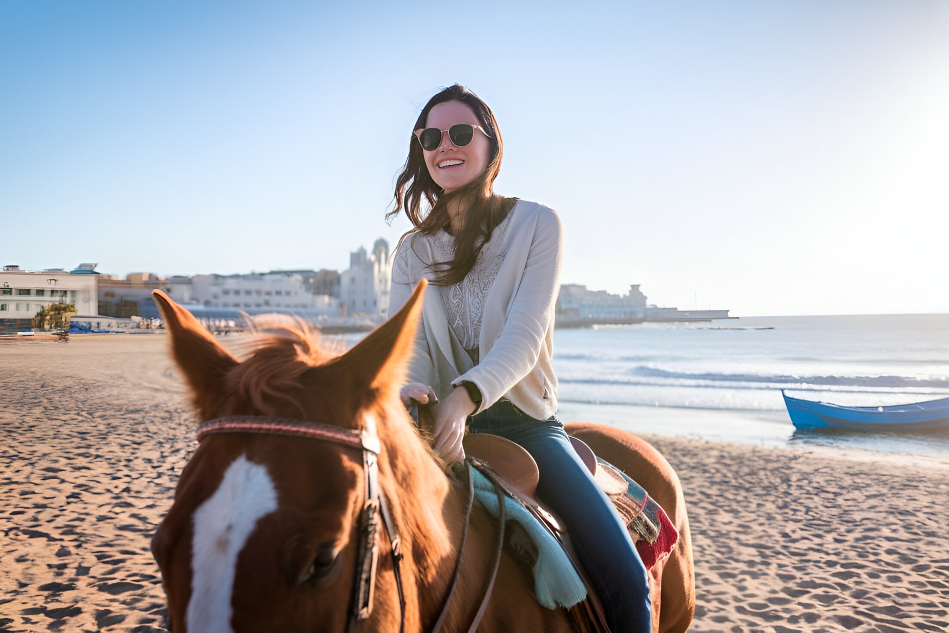 Essaouira Full-Day Medina and Beach Horse Riding Tour