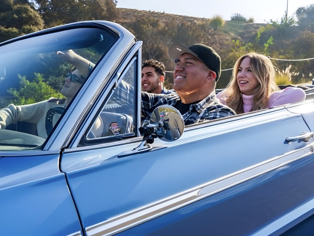 The Oscars Lowrider Tour in Los Angeles