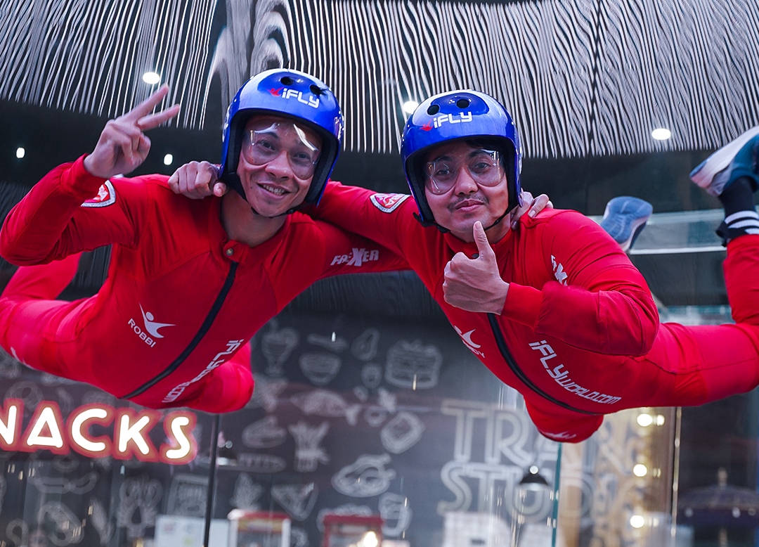 巴厘島 Trans Studio 室內跳傘 (iFly)