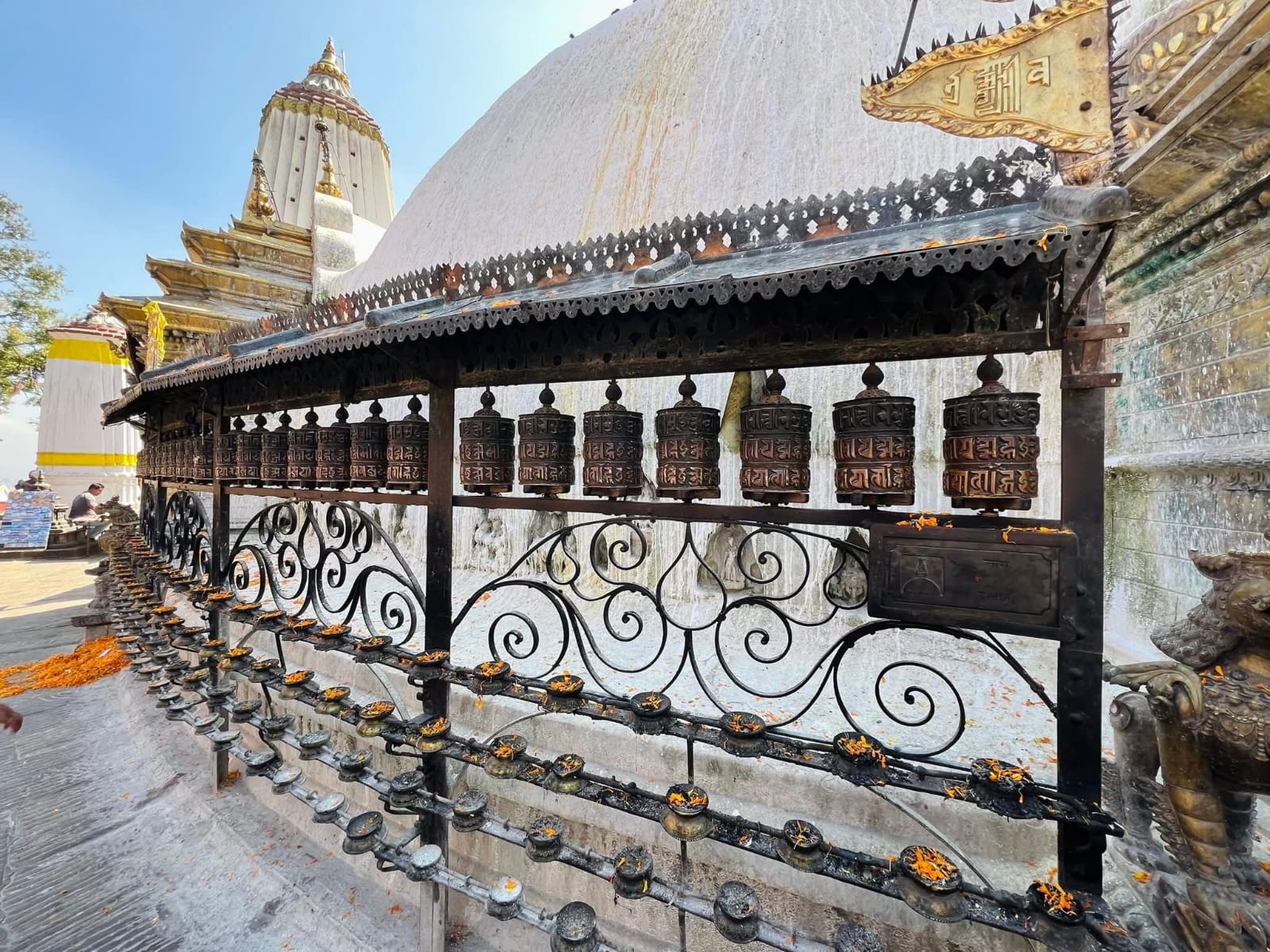 斯瓦揚布納特佛塔。