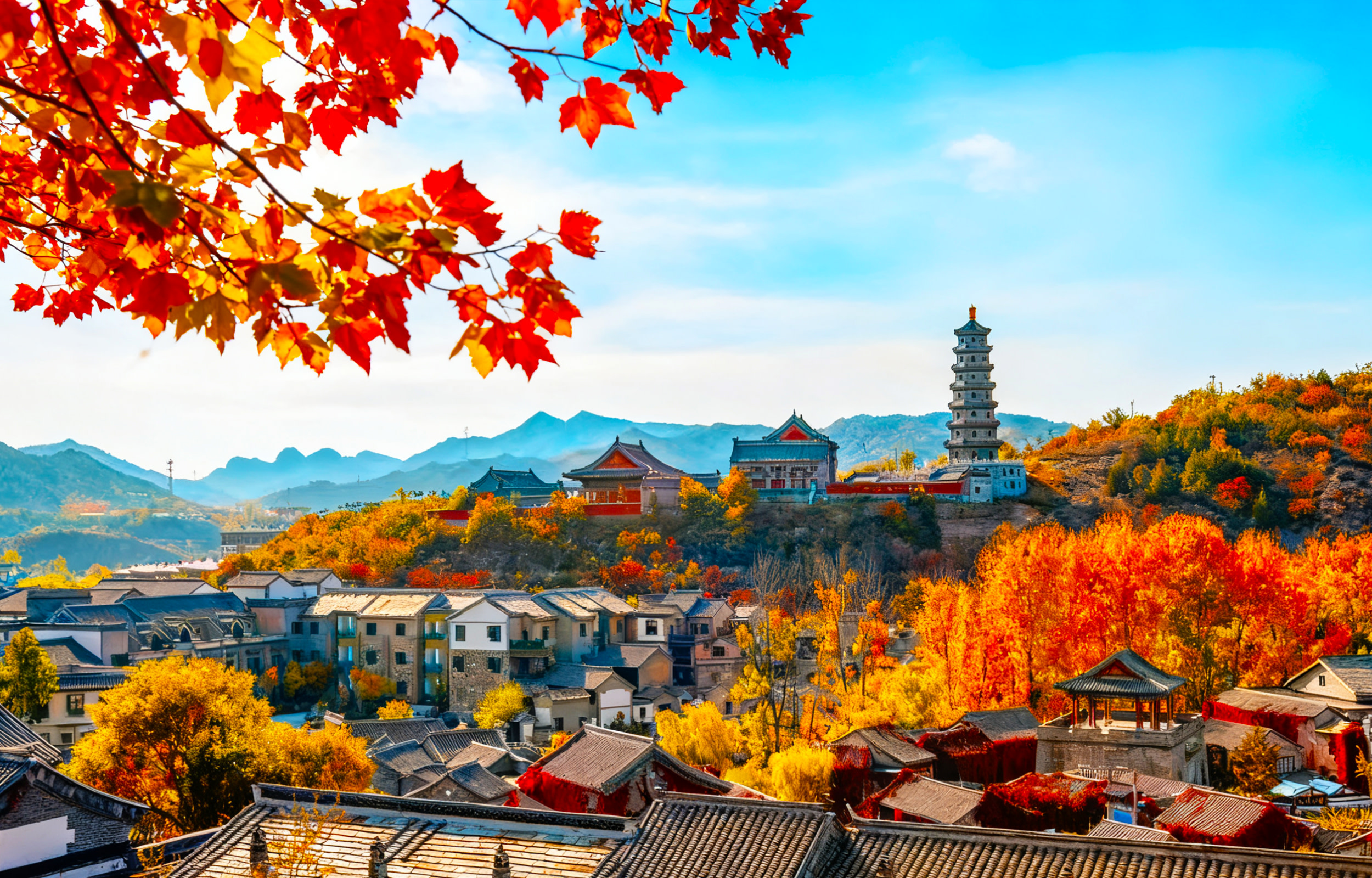 One-Day Tour of Gubei Water Town, Beijing 