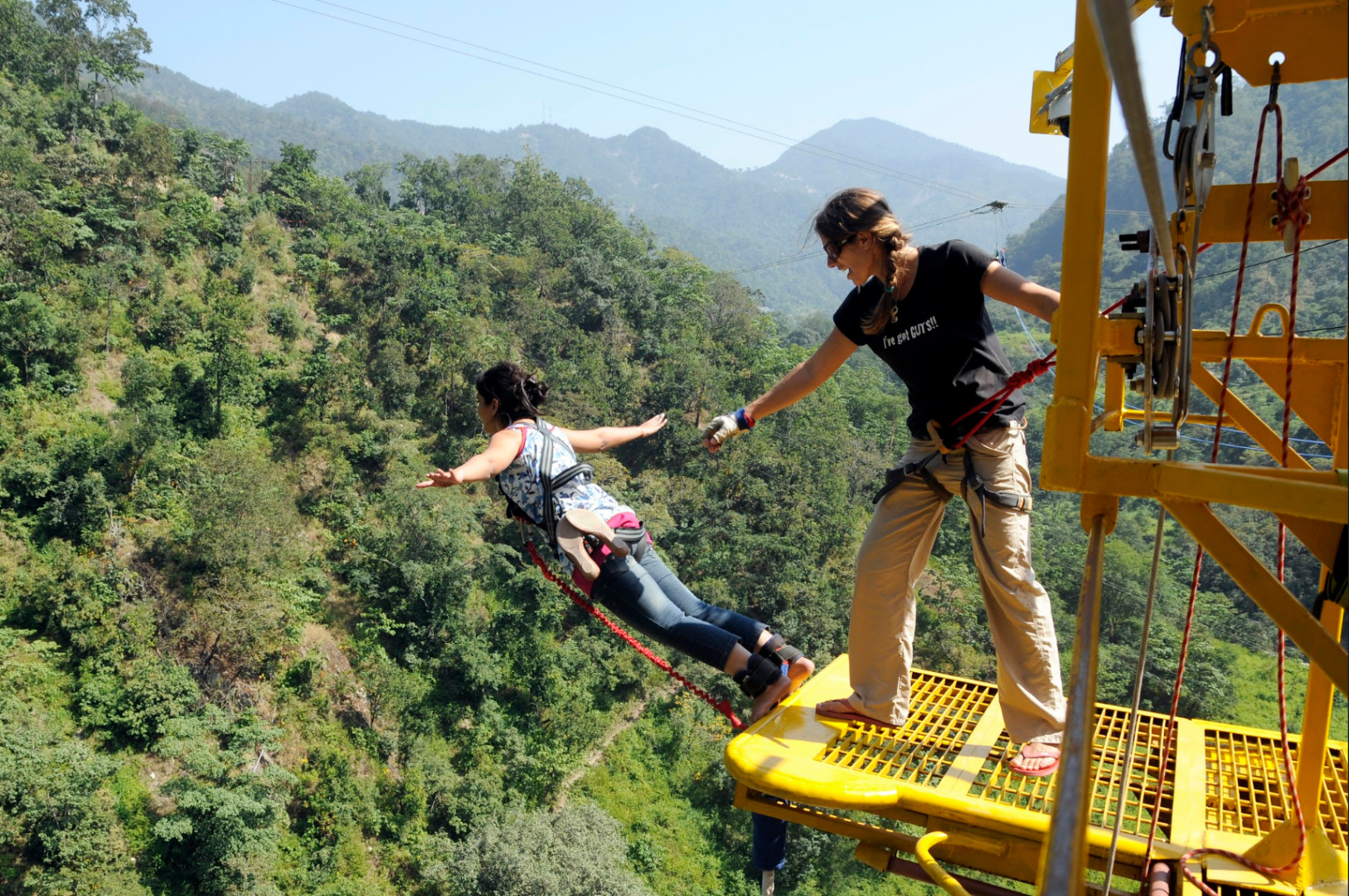 Bungee Jumping in Rishikesh