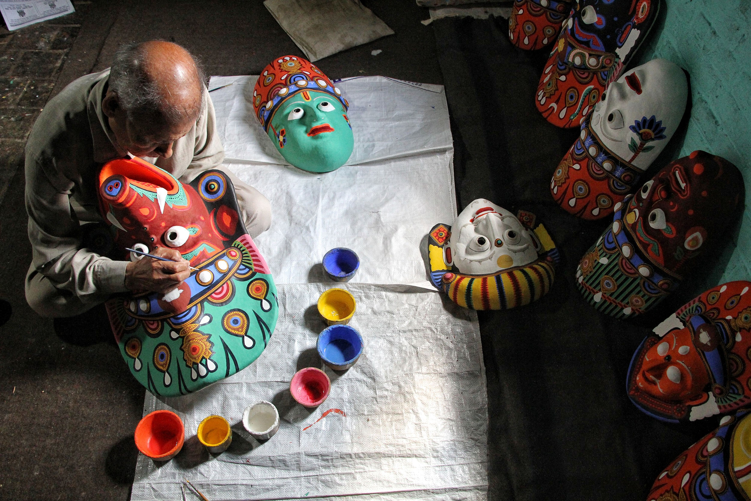 Mask Painting & Cultural Story Session