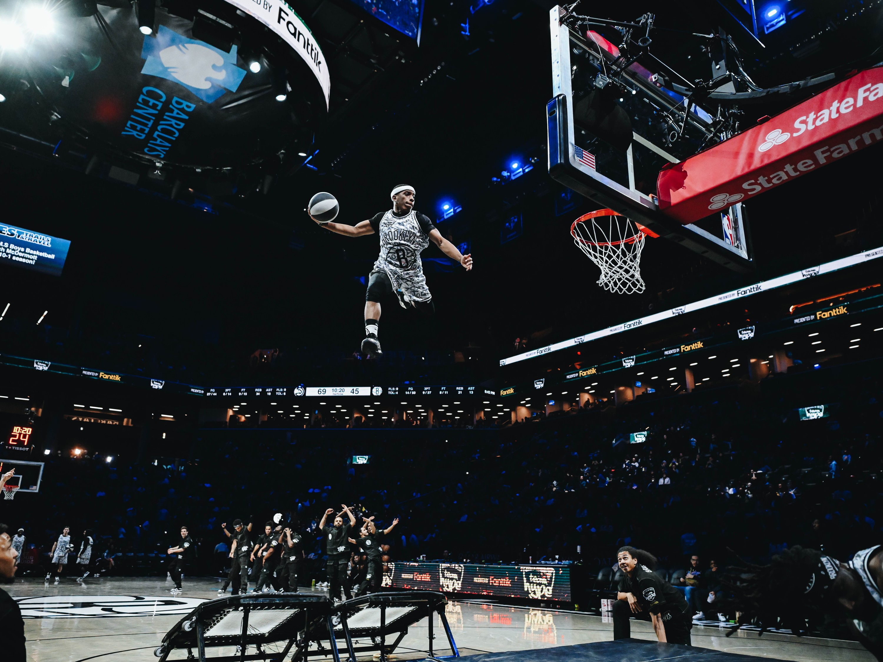 Brooklyn Nets Basketball Game at Brooklyn Nets