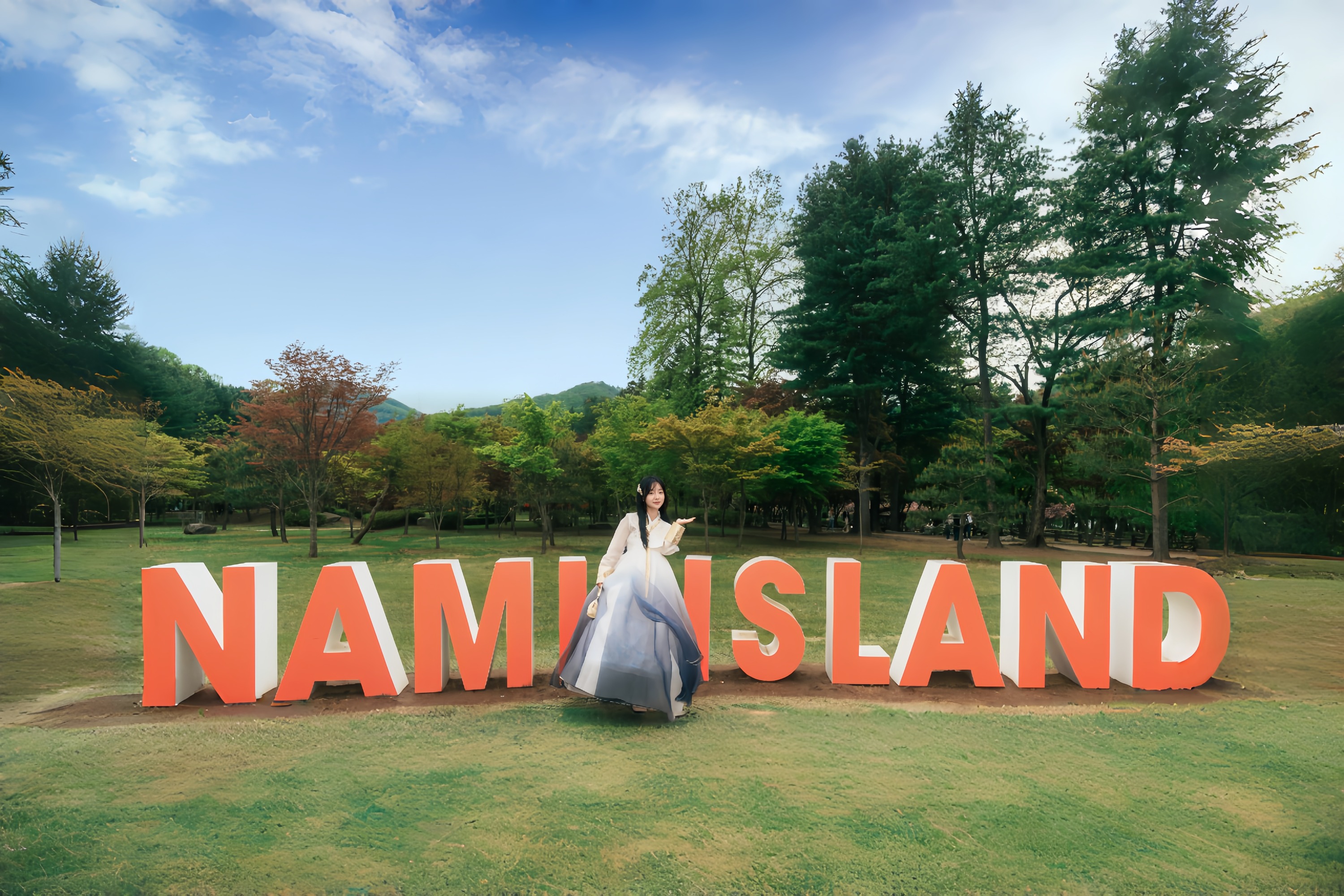 Nami Island Hanbok Rental Experience