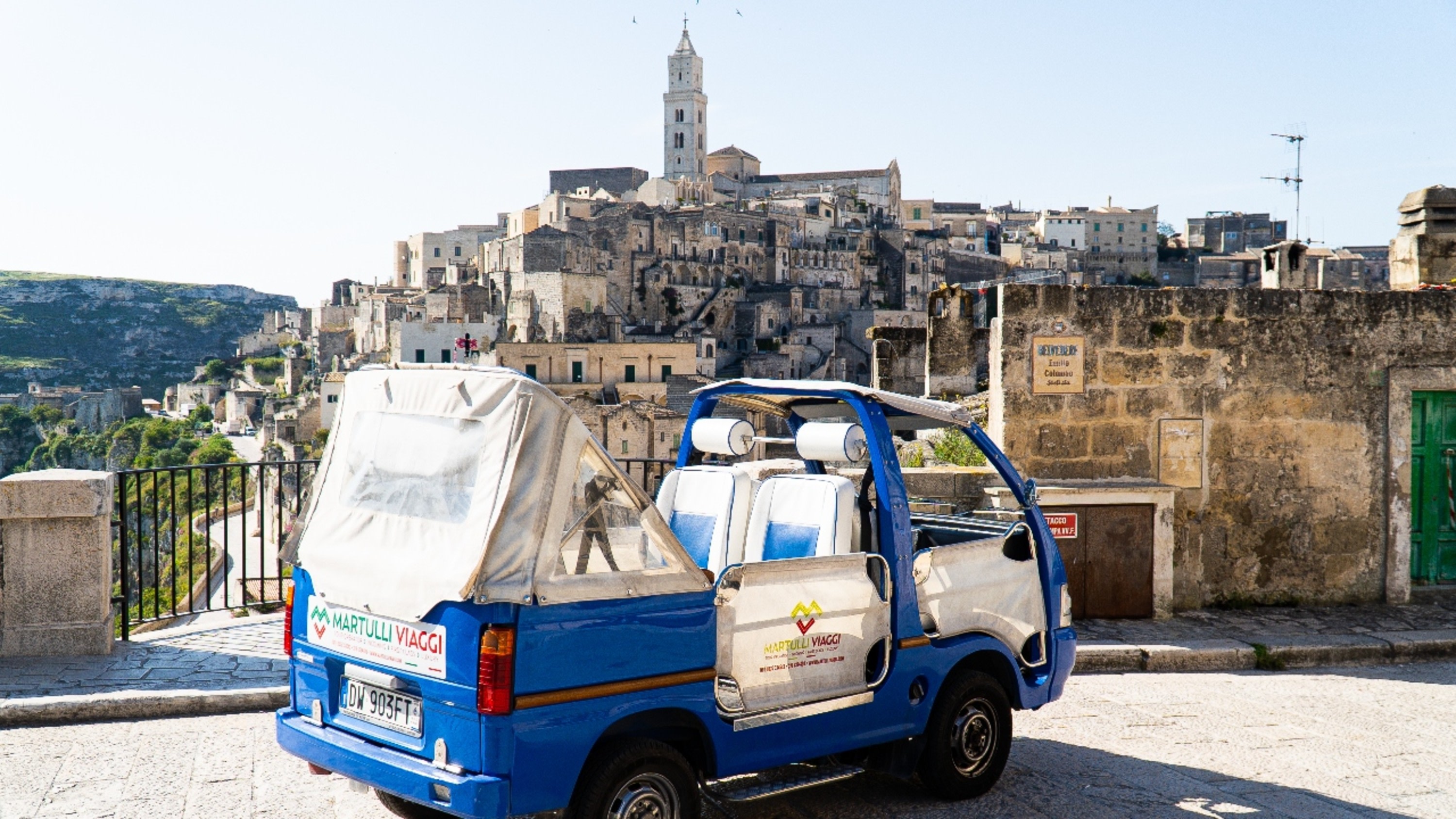 Matera private half-day sightseeing and tuk-tuk trip