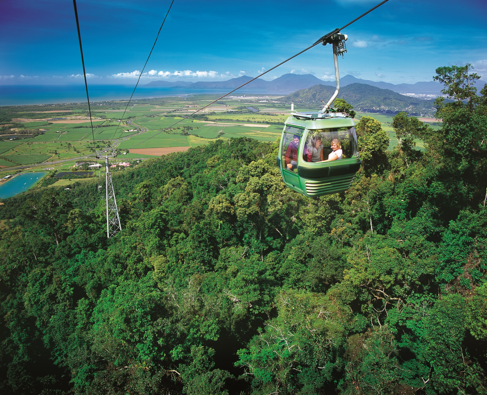 Skyrail & Train Kuranda Tour, Palm Cove stop over, from Port Douglas