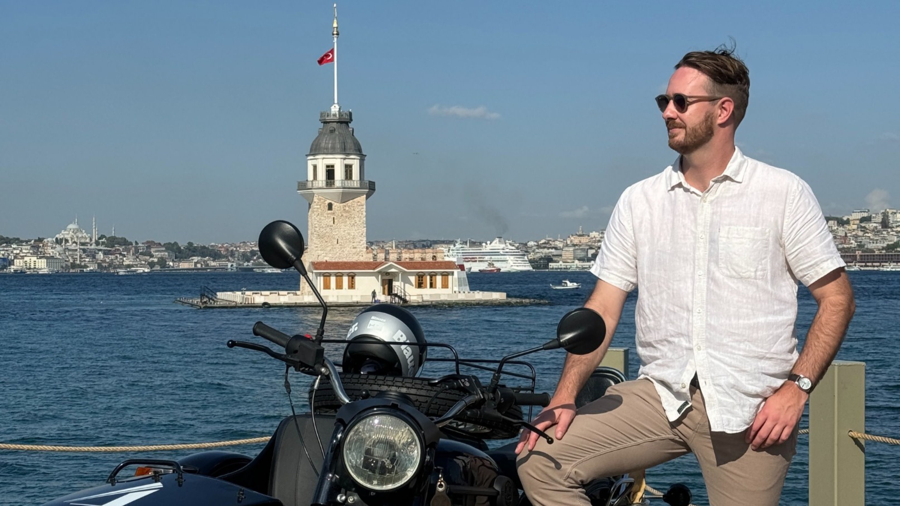 Retro Sidecar tour with Turkish coffee in Istanbul