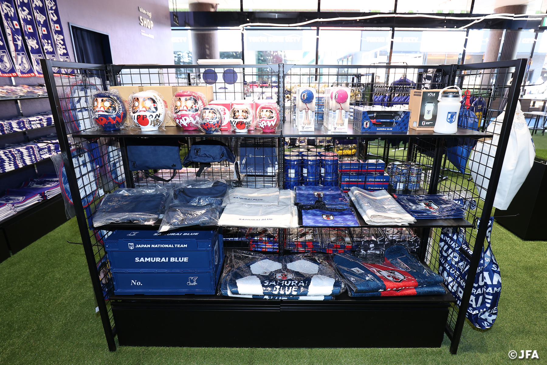 Japan Football Association museum tour at [blue-ing!]