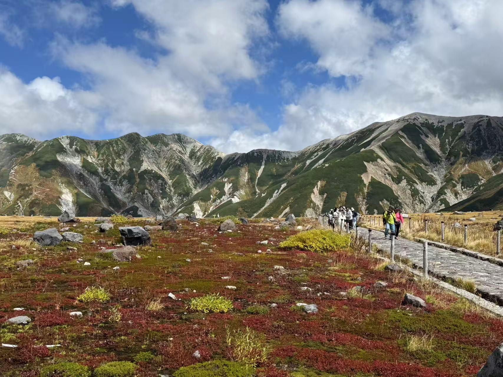 遠眺立山連峰 遠眺立山連峰