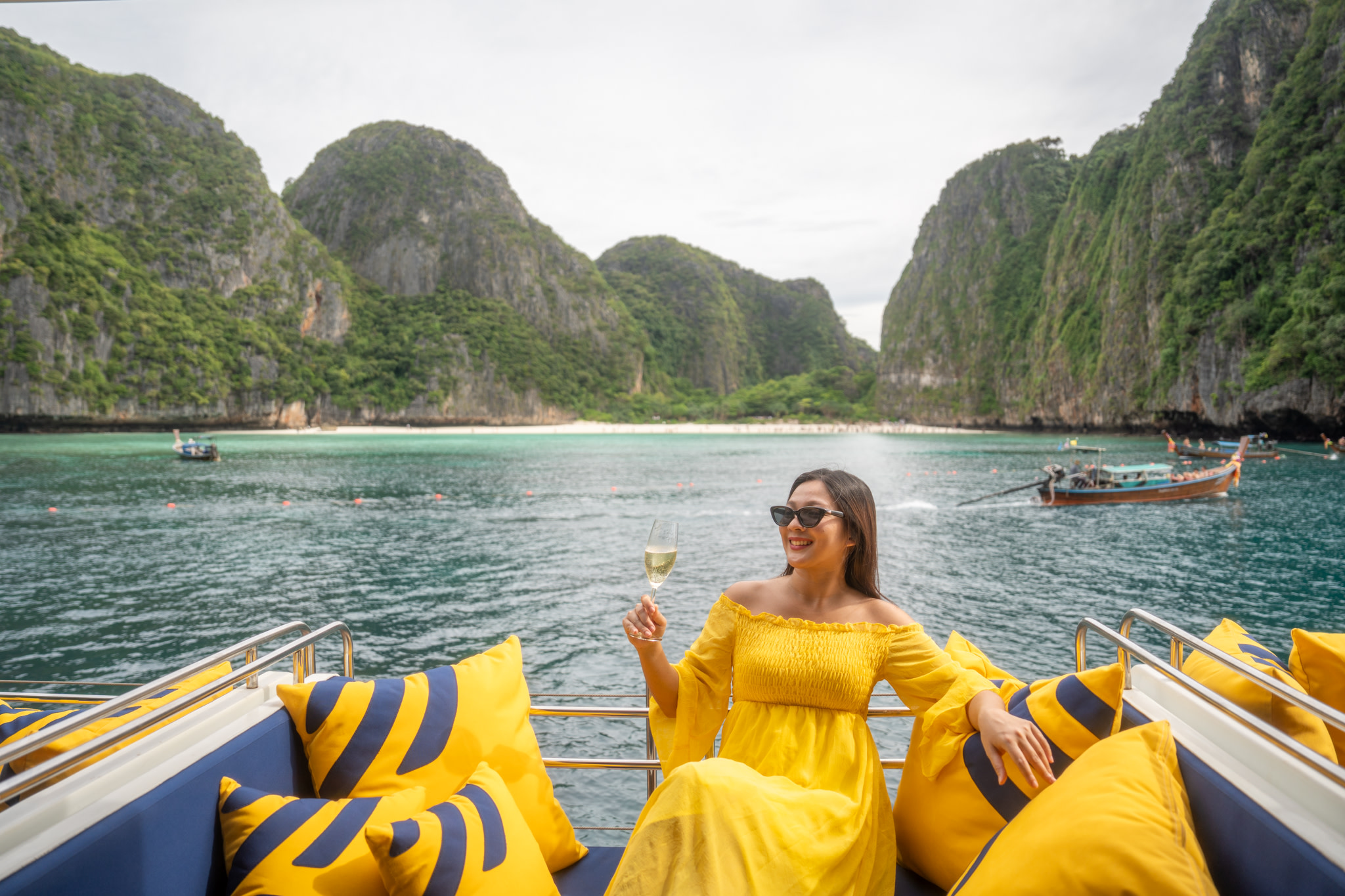 Ko Hong Full-Day Sunset Catamaran Tour