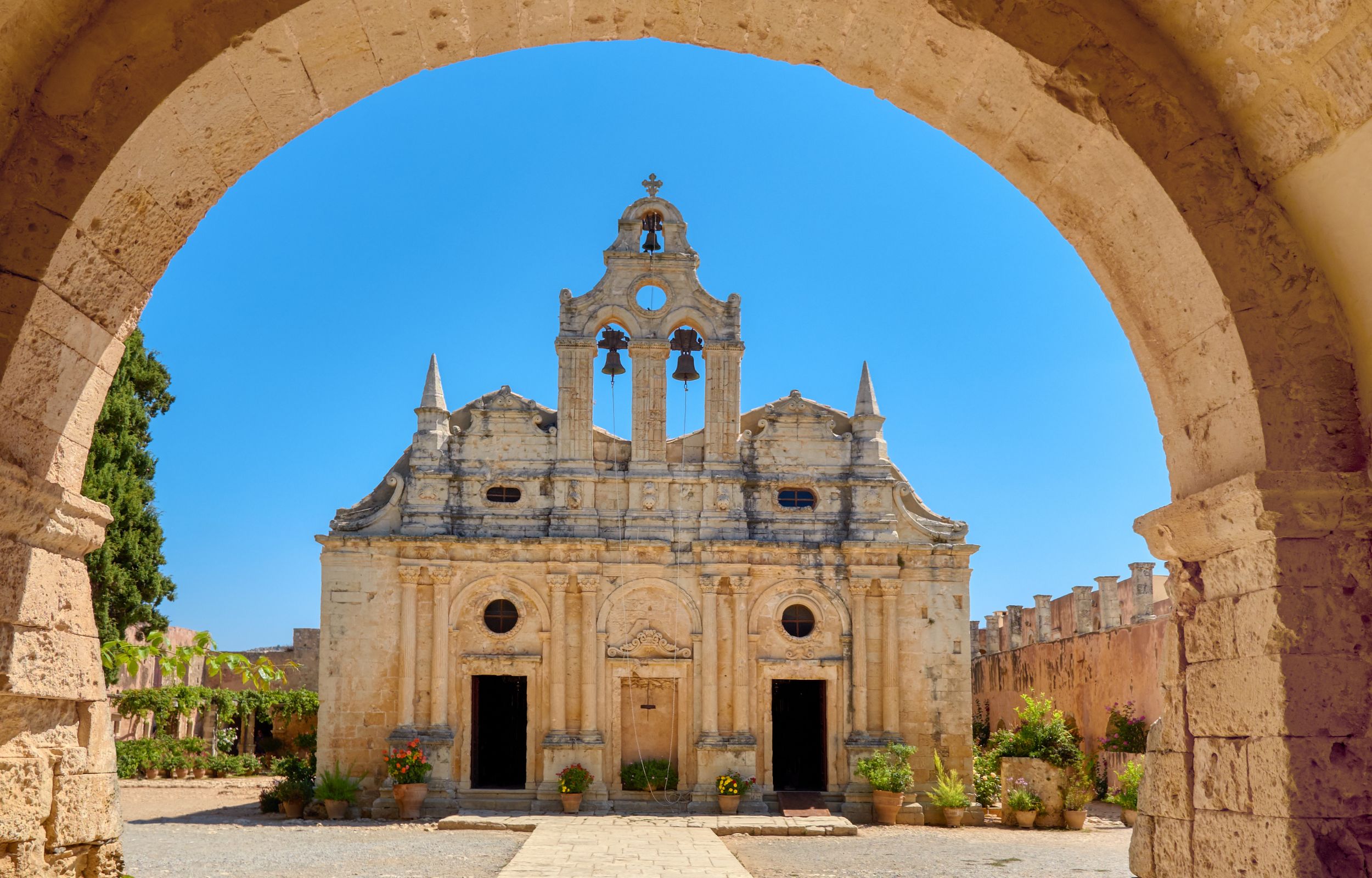 Crete: Arkadi Monastery and Rethymno with Private Transfer
