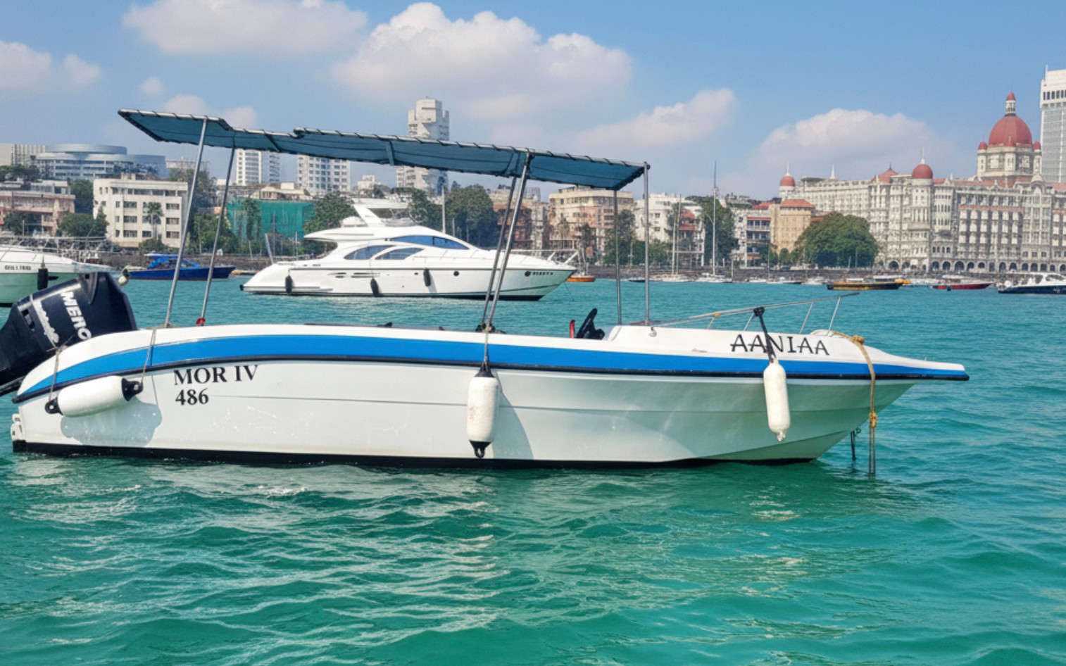 Mumbai: Private Speed Boat Ride to Mandwa/ Alibaug