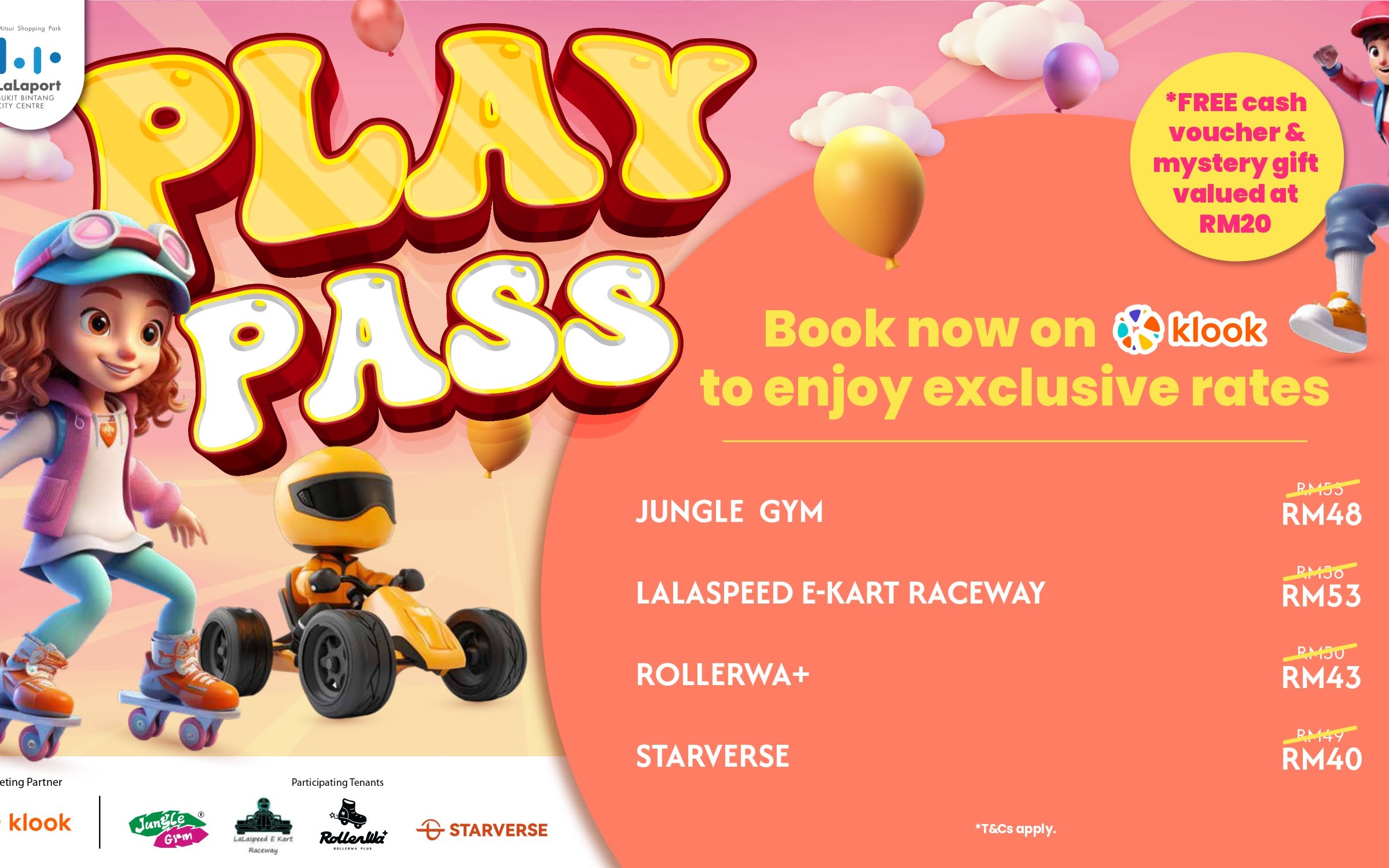 LaLaport Play Pass in Kuala Lumpur 