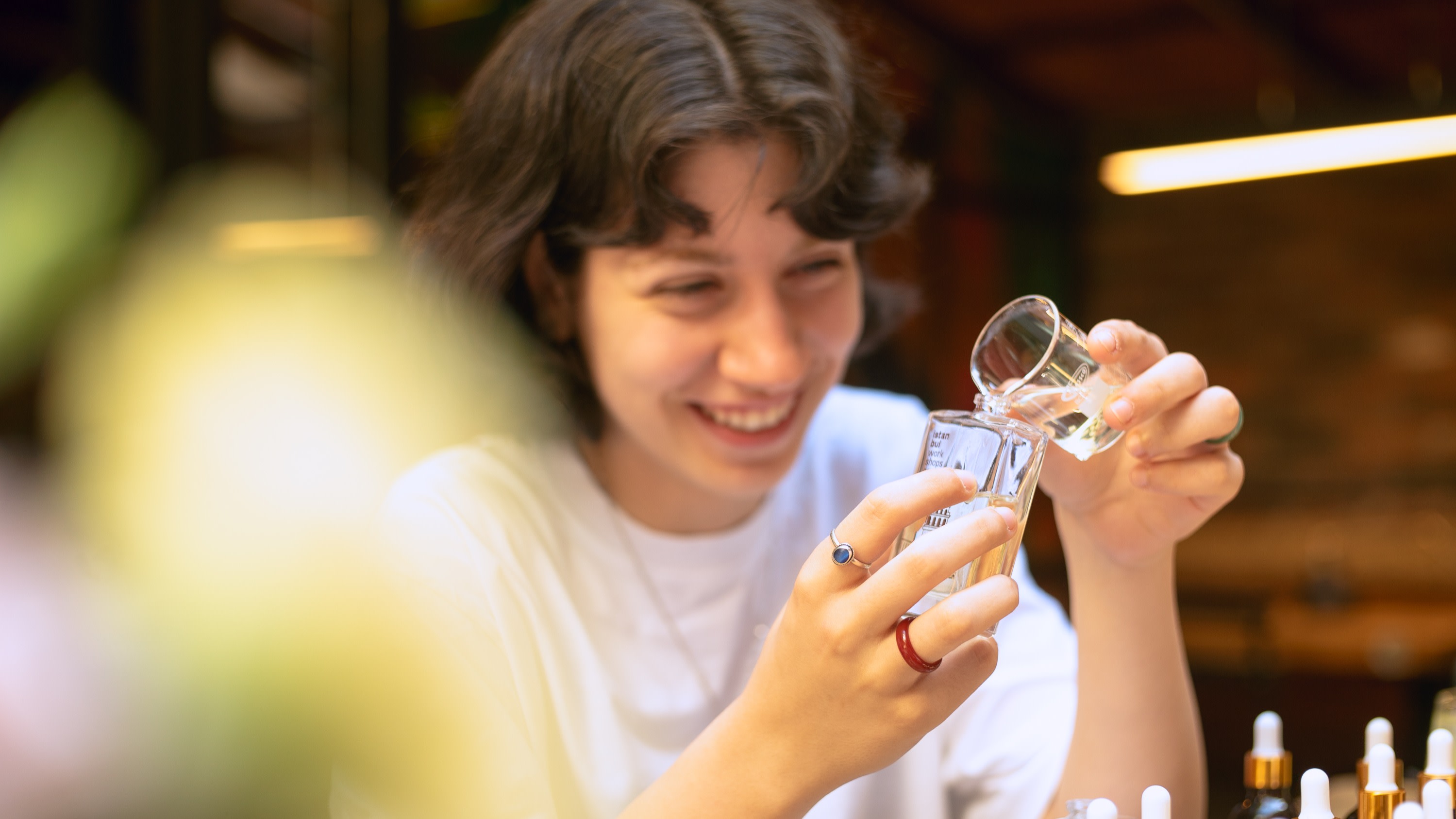 Perfume making workshop experience in Istanbul