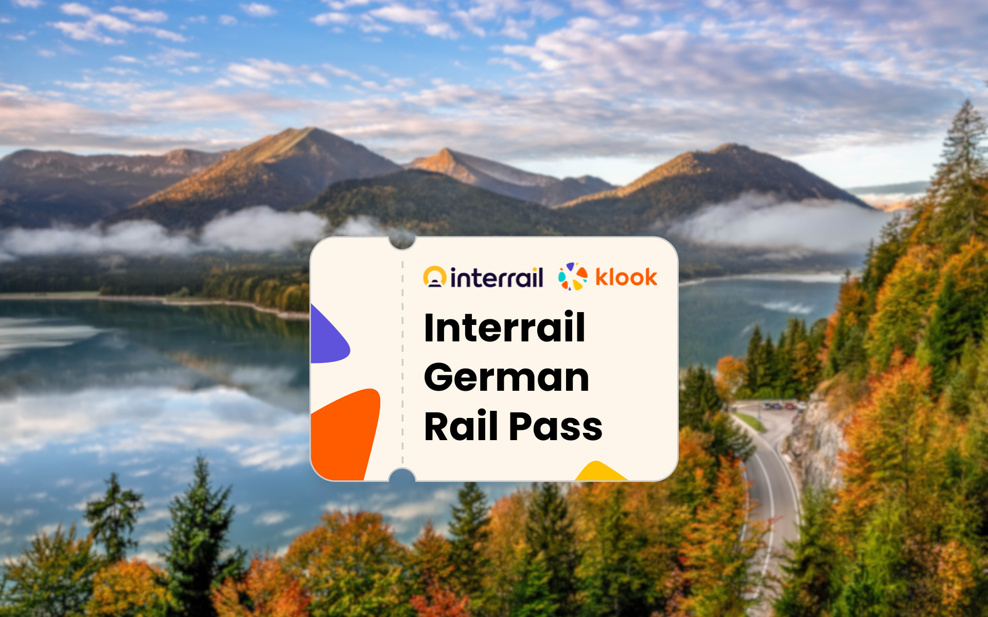 Eurail 歐鐵德國火車通行證（電子票）