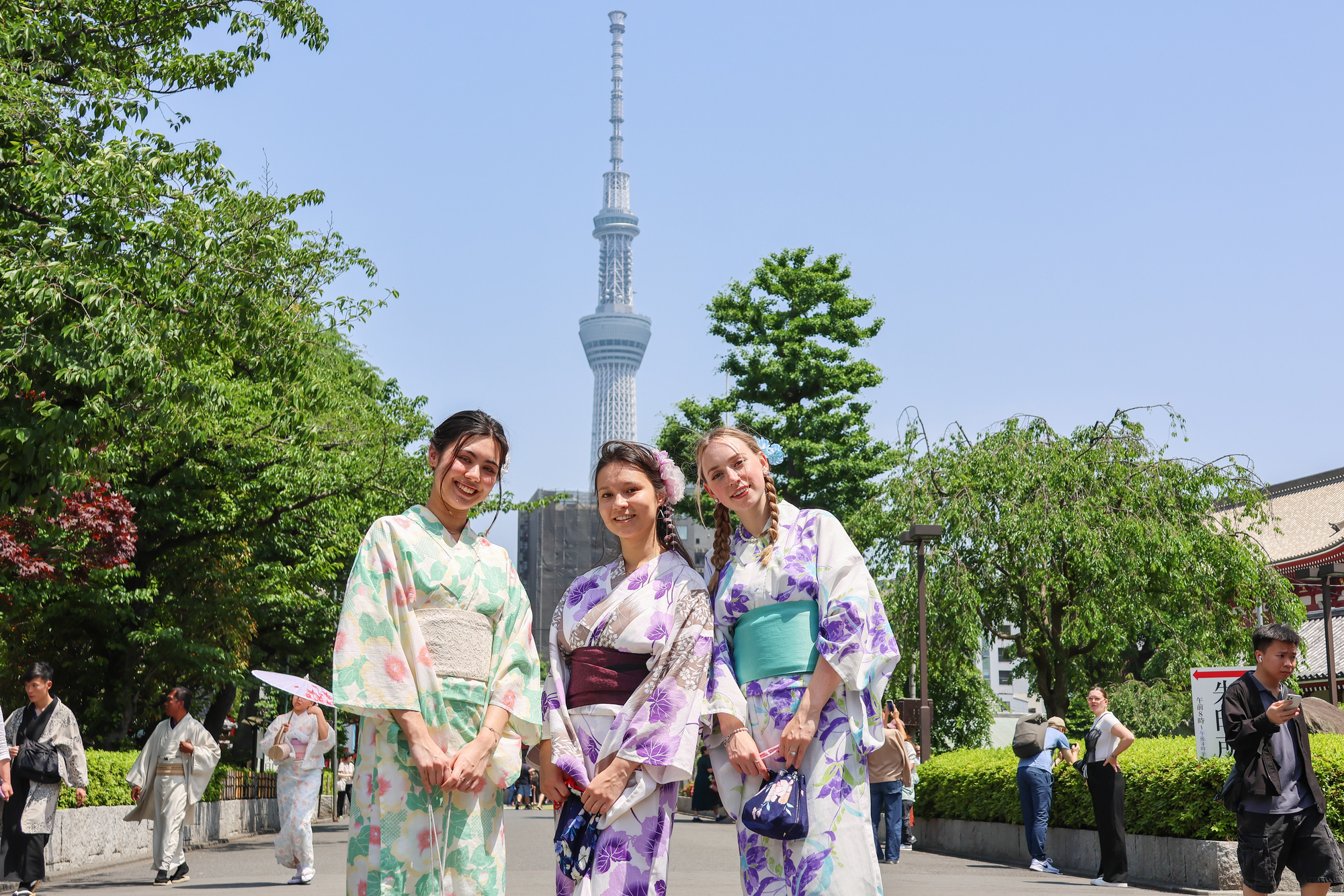 Explore Asakusa Traditions and Food in a Kimono
