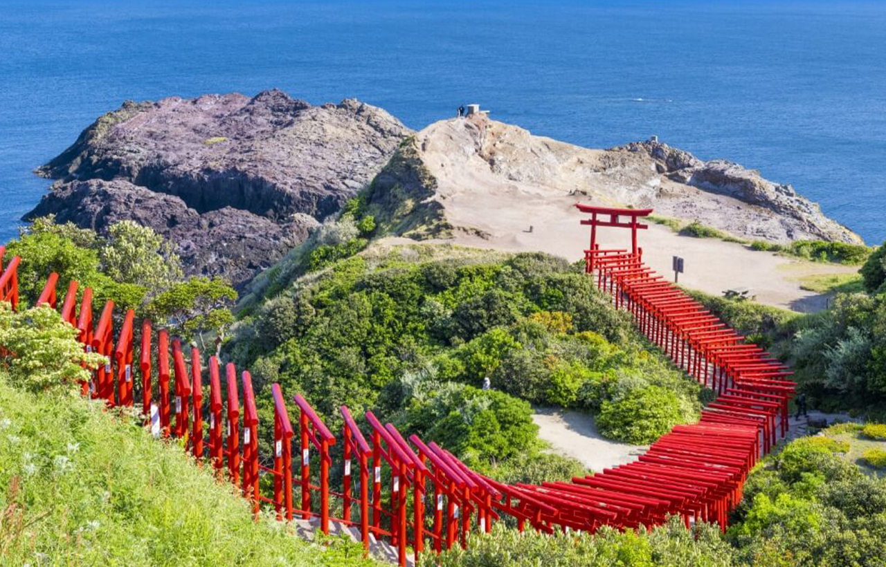 九州｜秋芳洞＆元乃隅神社＆角島大橋一日遊｜福岡出發