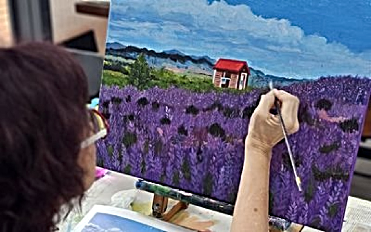 Acrylic Landscape Painting for Beginners 