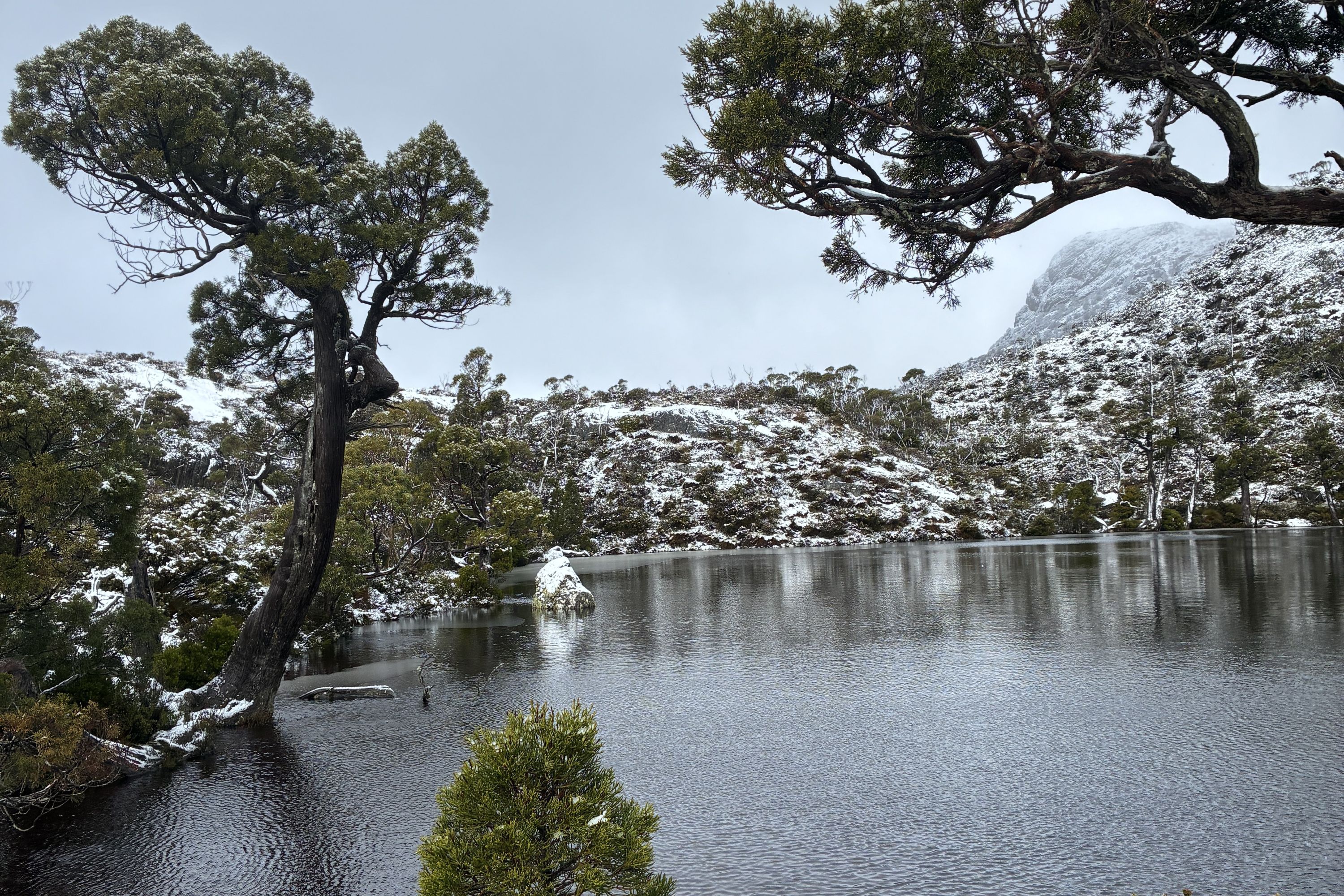 無論晴天或下雪都一樣美麗