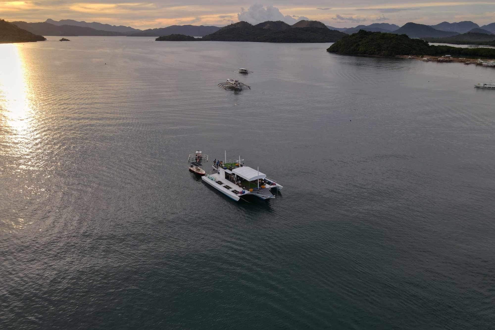 Coron Tour in a Luxury Catamaran