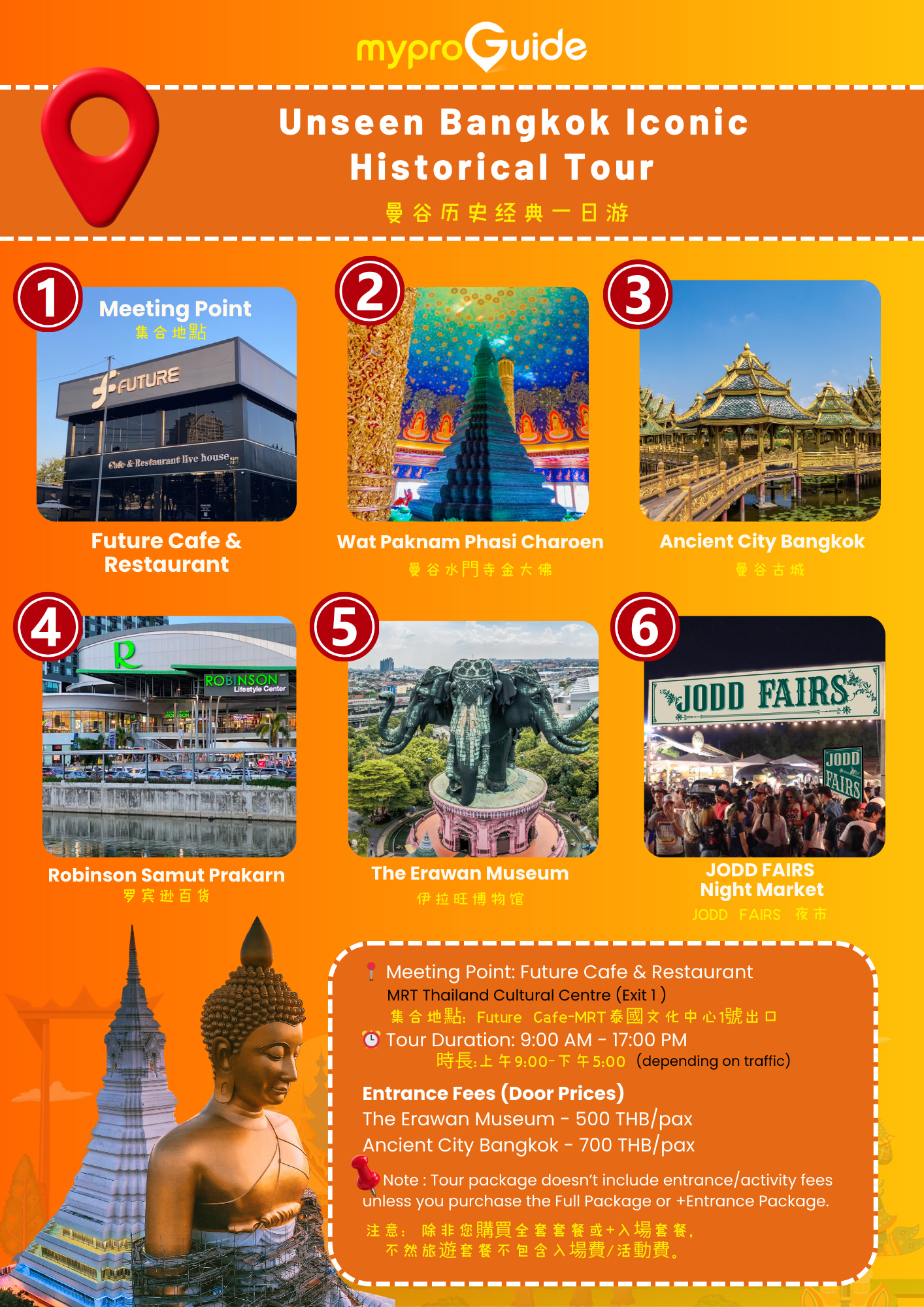 不含愛侶灣博物館及古城門票,您可於易遊網上購買(約TWD 550) 不含愛侶灣博物館及古城門票,您可於易遊網上購買(約TWD 550)