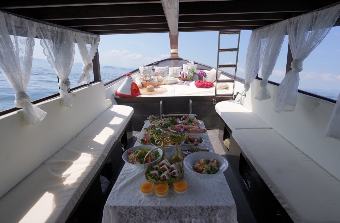 Phuket Private Charter Luxury Longtail Boat by Super Yacht