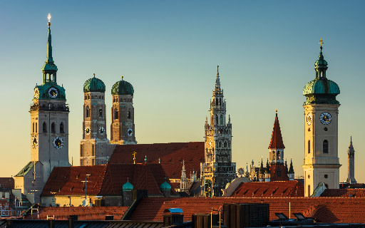 慕尼黑之旅，怎能錯過聖母教堂的經典雙塔風采！