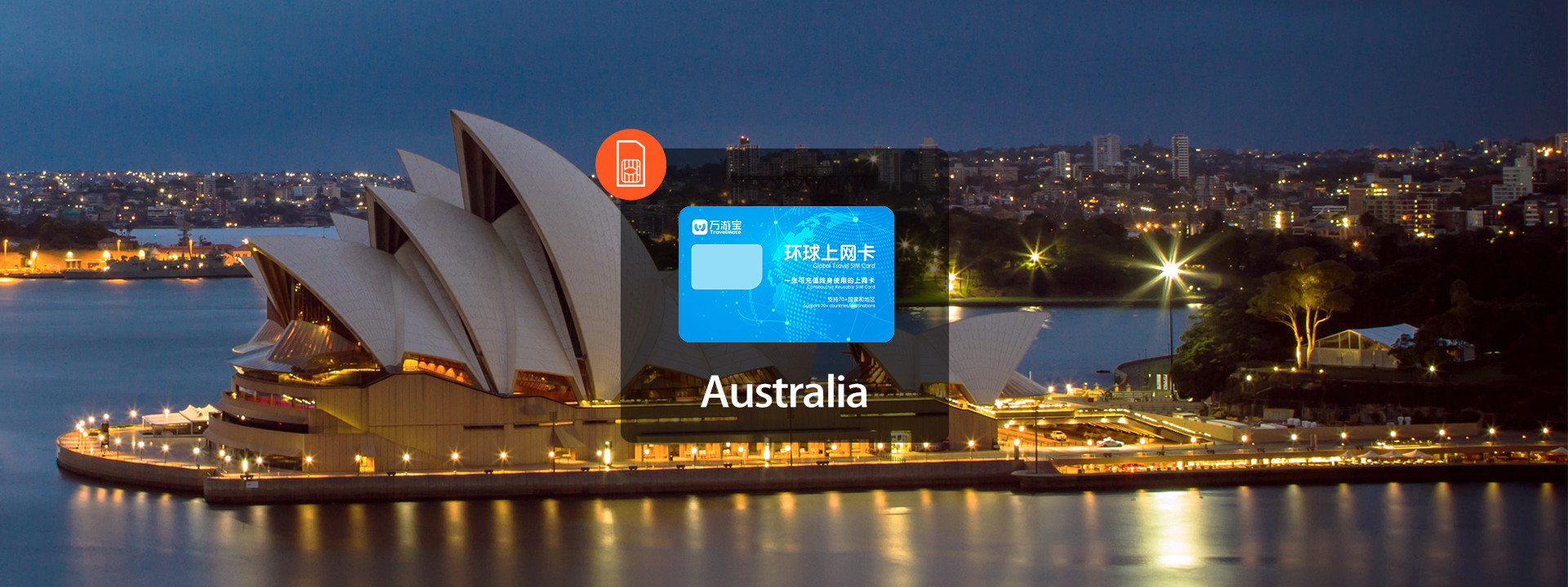 澳洲4G SIM卡（香港／澳門／台灣／中國郵寄）