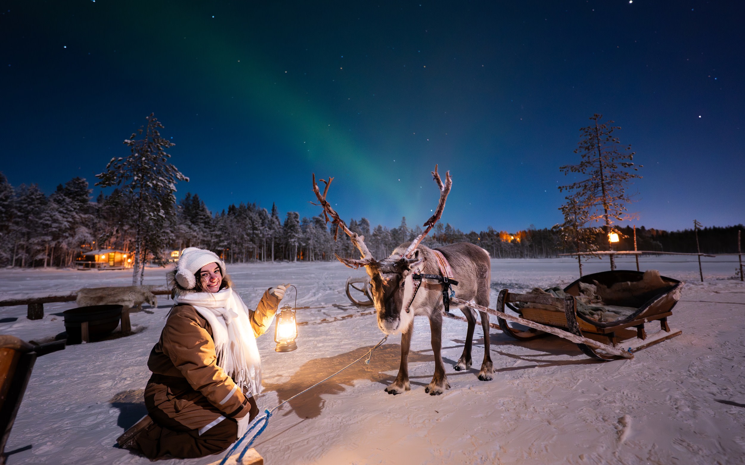 Ranua Lupland Aurora Activity Park – After Dark Adventure