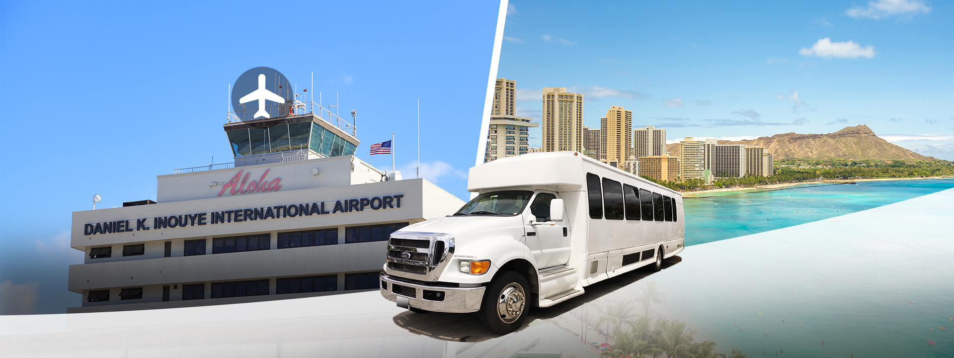 共乘機場接送 檀香山國際機場（HNL）至威基基飯店（單程）