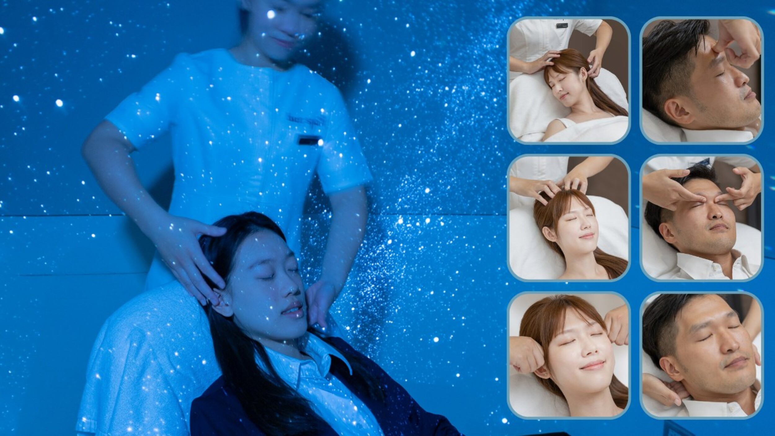 頭部按摩(深層睡眠按摩)