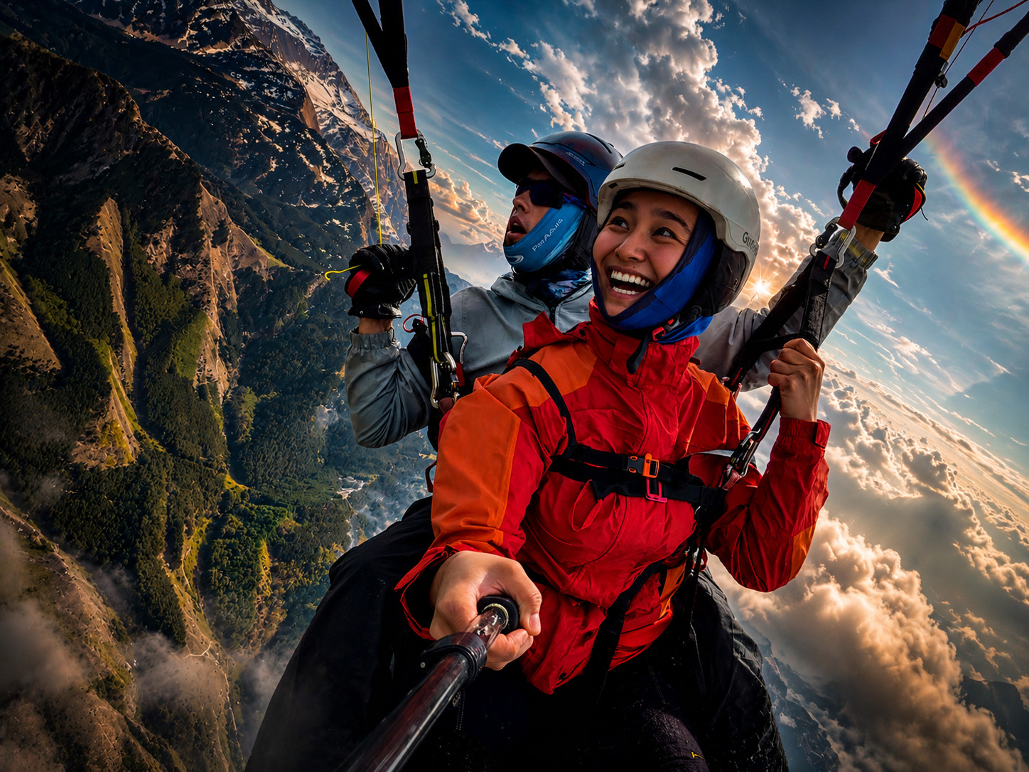 Tandem Paragliding Experience with Pilot