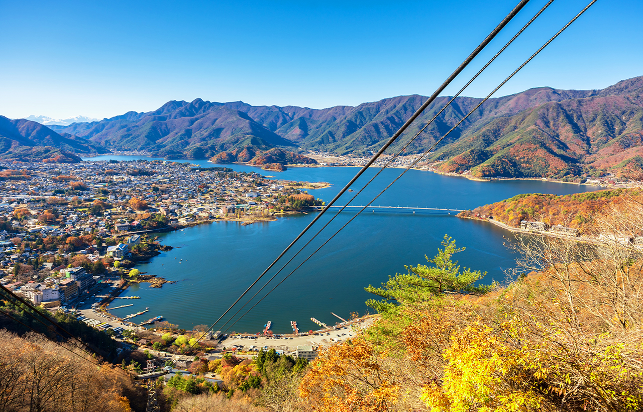 富士山山中湖單車騎行 河口湖纜車 抹茶體驗 網紅景點打卡二日遊｜4~9人精品小團｜東京/新宿出發