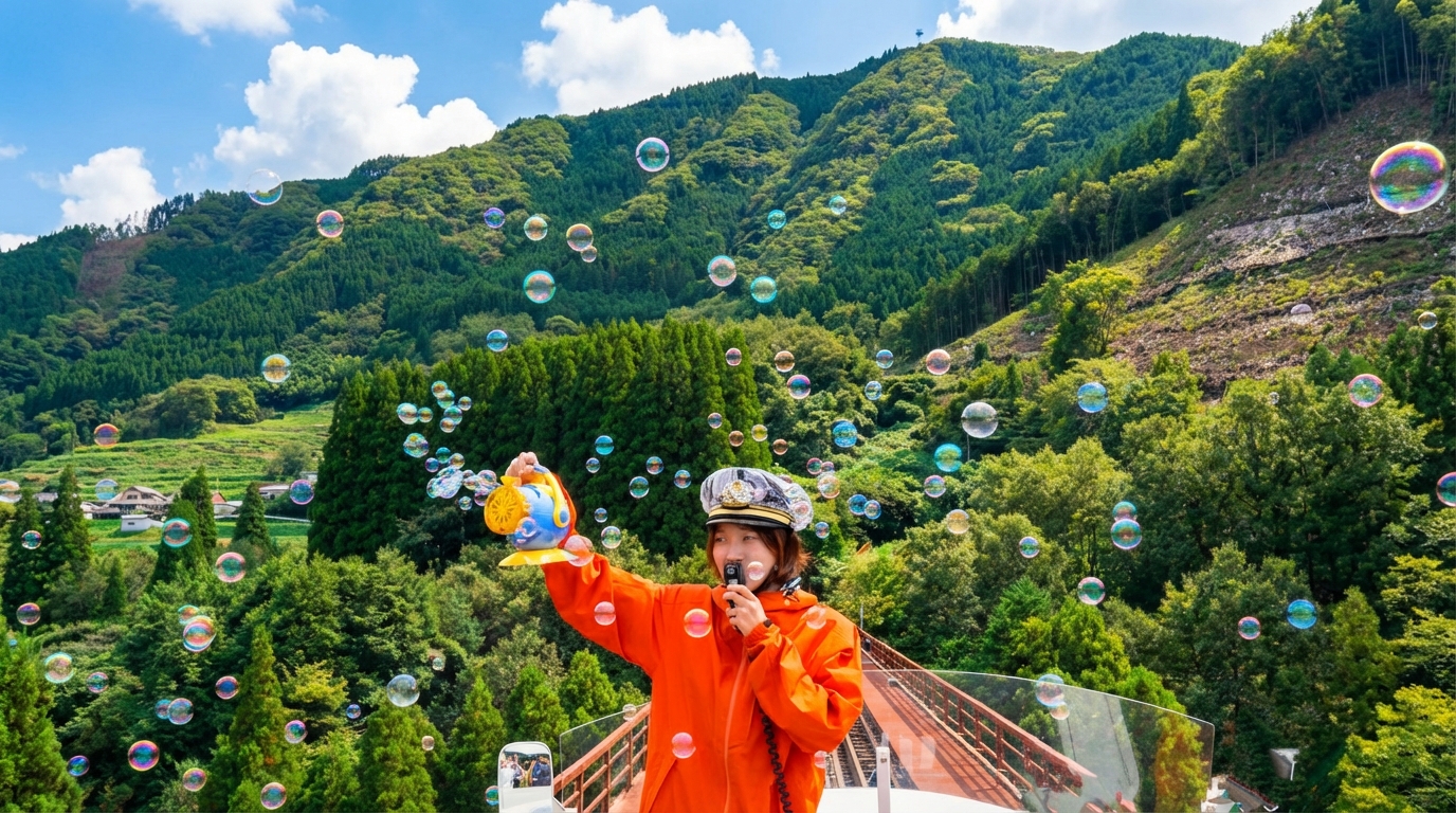 除了過巖洞的燈光秀,還有漫山遍野的彩虹泡泡,情緒價值拉滿。 除了過巖洞的燈光秀,還有漫山遍野的彩虹泡泡,情緒價值拉滿。