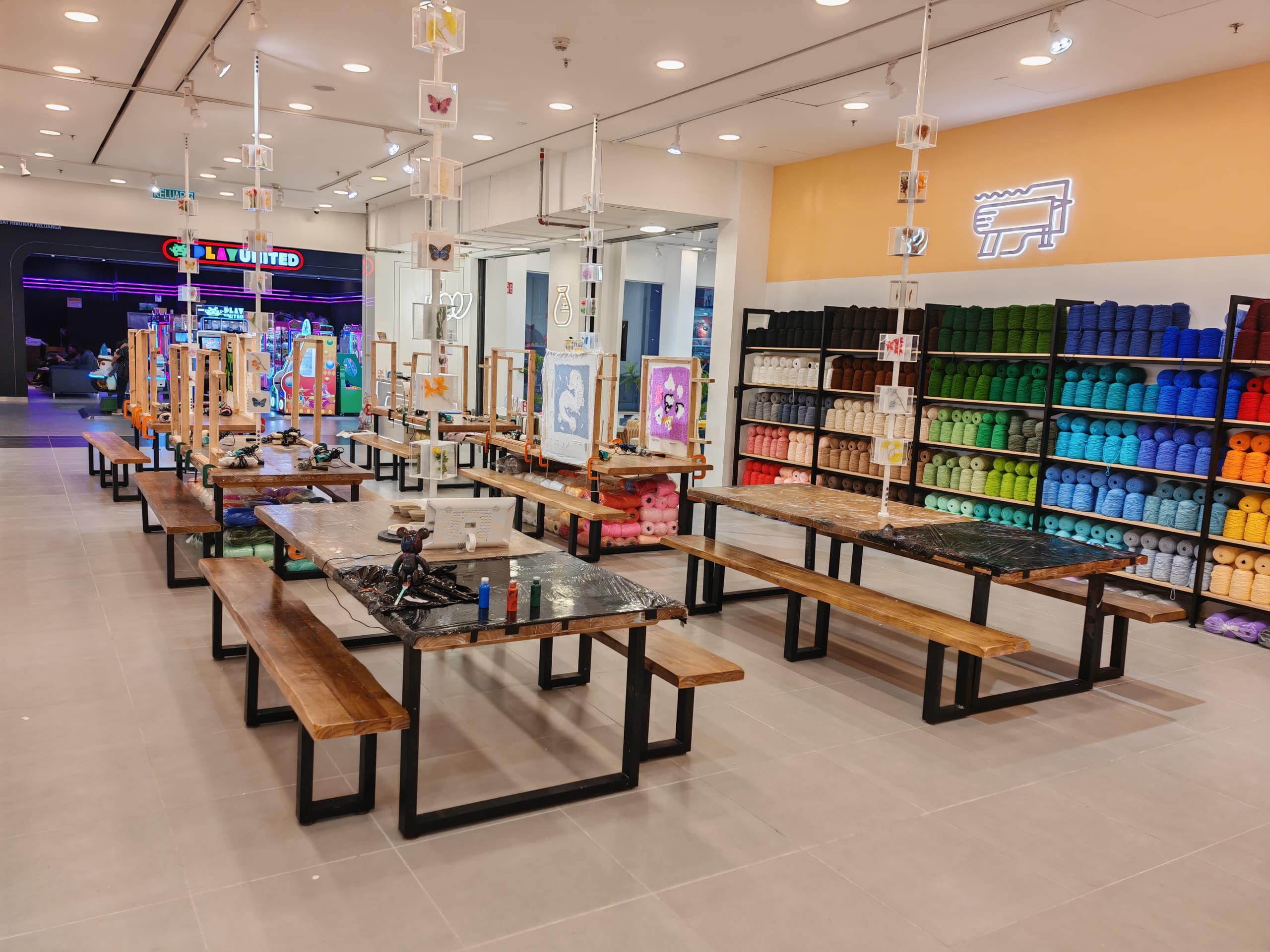 吉隆坡簇絨裝飾品製作體驗（Good Times提供）