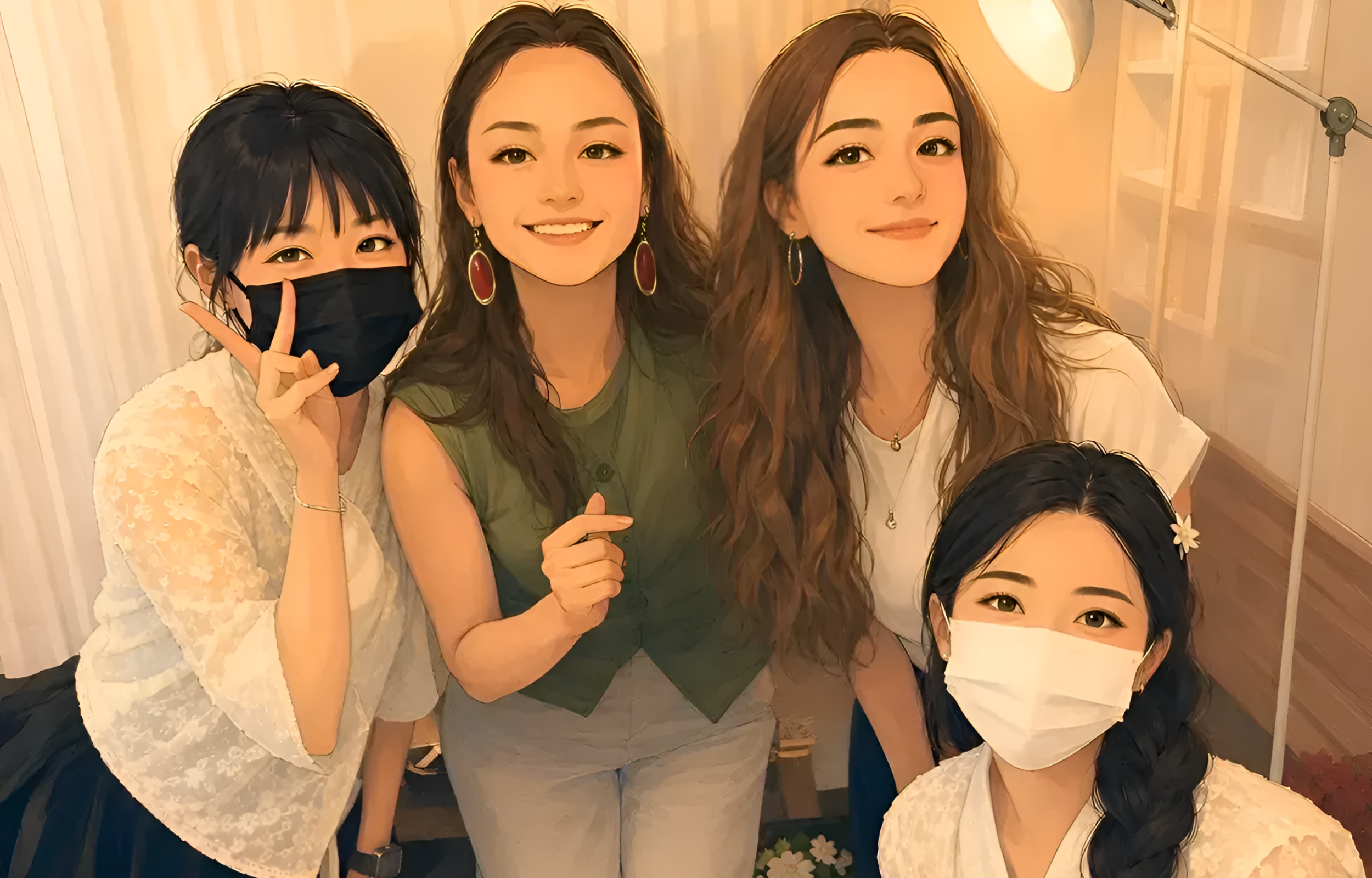 身著傳統韓服的理療師為您服務